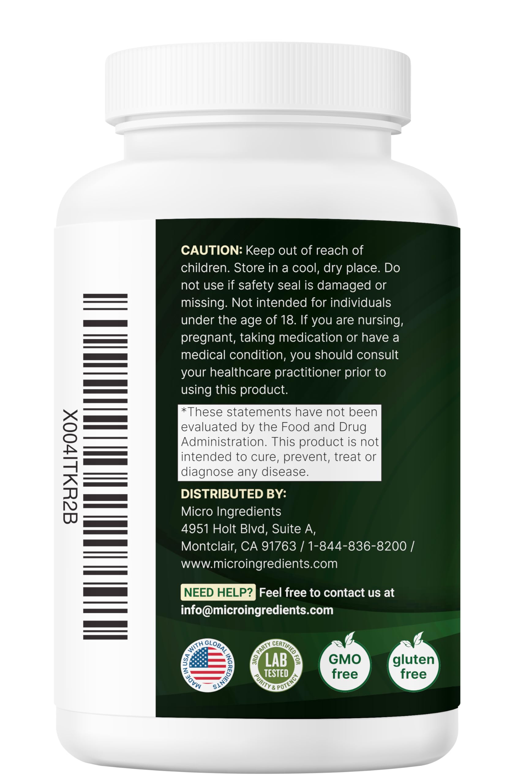 Micro Ingredients NAD+ 500mg with Resveratrol, 240 Veggie Capsules | 2-in-1 NAD Supplement for Women & Men | NMN Pathway Alternative | Non-GMO, Gluten Free Micro Ingredients buy supplements canada