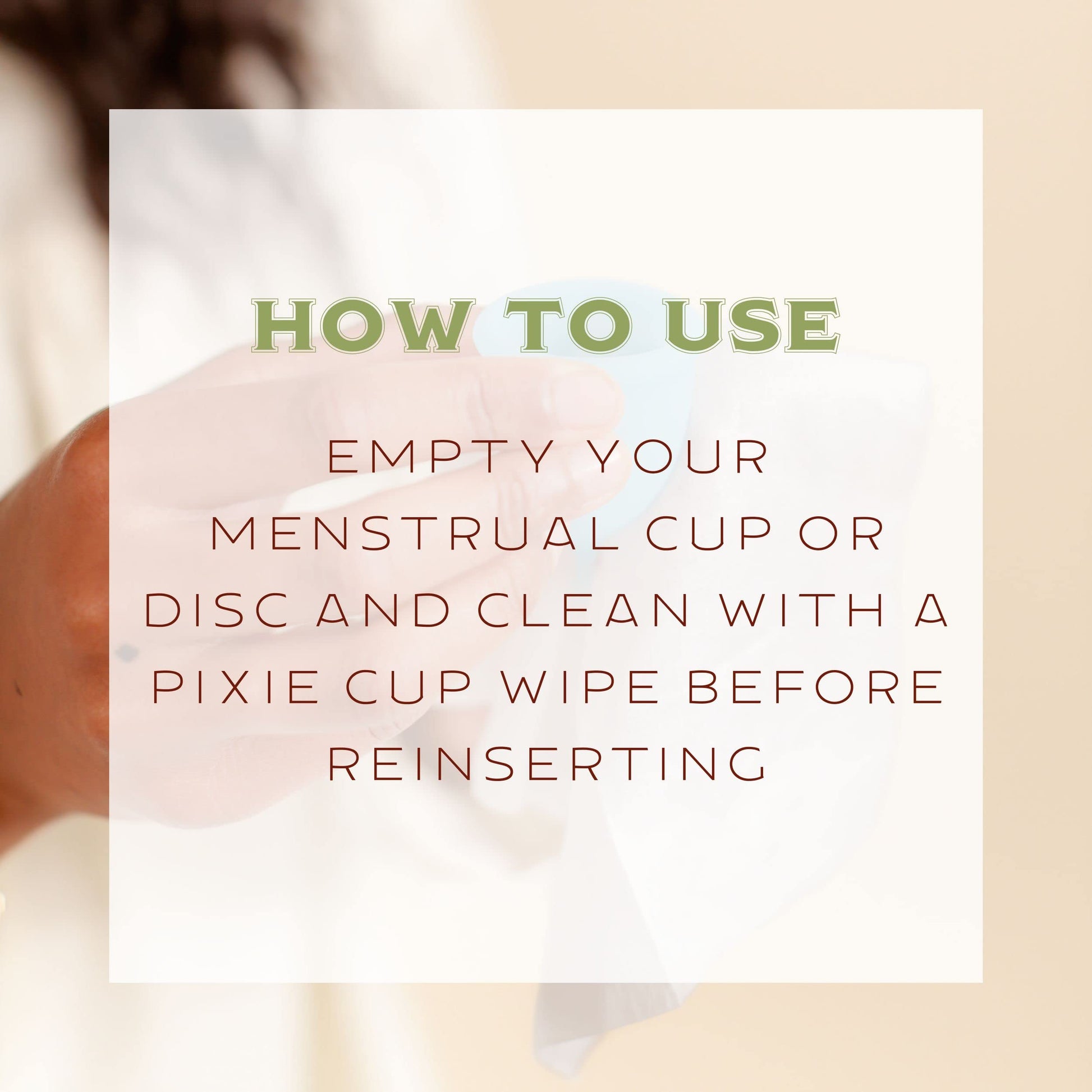 Menstrual Cup Wipes - On The Go Public Bathroom Feminine Wipes - Safe On Period Cups & Menstrual discs Pixie Cup buy supplements canada