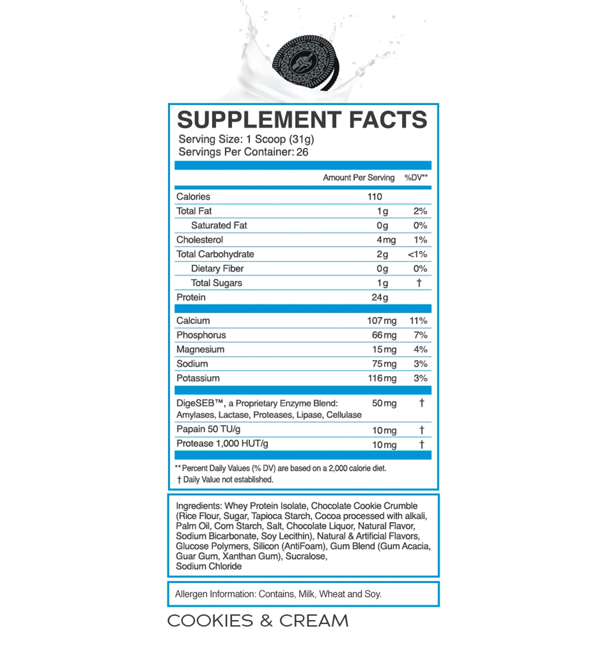 eFlow Nutrition 100% Whey Protein Isolate - Lactose-Free Digestive Enzymes Added eFlow Nutrition buy supplements canada