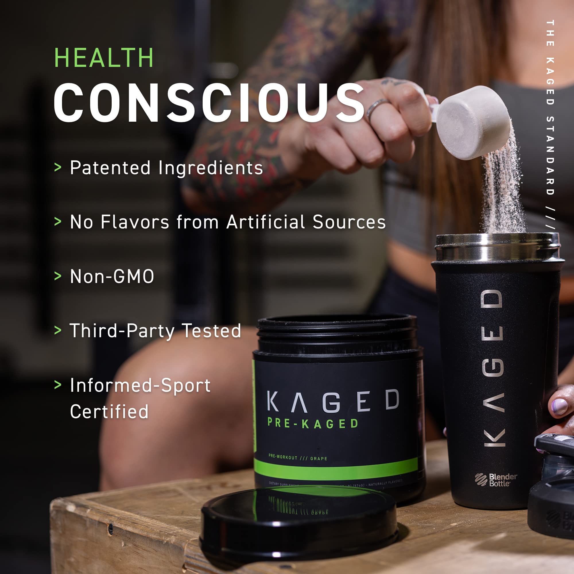 Kaged Original Pre Workout Powder | Berry Blast | Pre-Kaged | Formulated with Creatine Kaged buy supplements canada