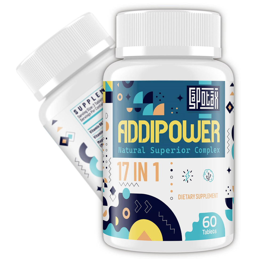 17-in-1 Brain Supplement for Memory and Focus | Nootropic Brain Supplement for Mental Clarity, Concentration, Alertness | Natural Nootropics with Herbal Extracts, Vitamins & Amino Acids (60 Tablets) Sapotax buy supplements canada