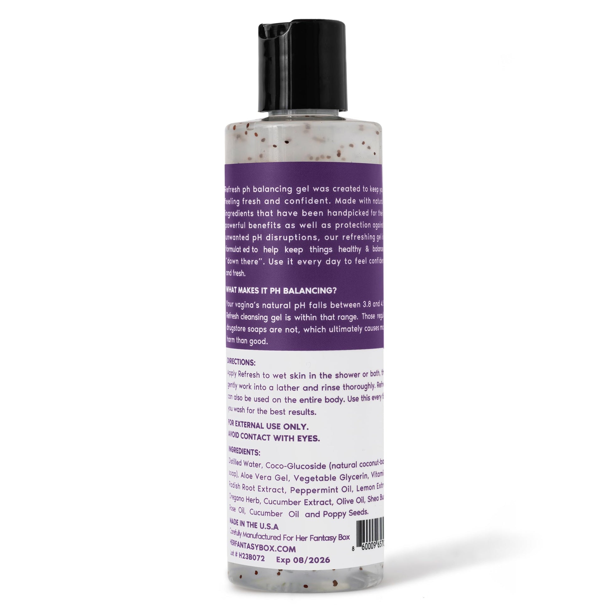 Her Fantasy Box | Refresh pH Balancing Shower Gel Natural Feminine Hygiene Solution Her Fantasy Box buy supplements canada