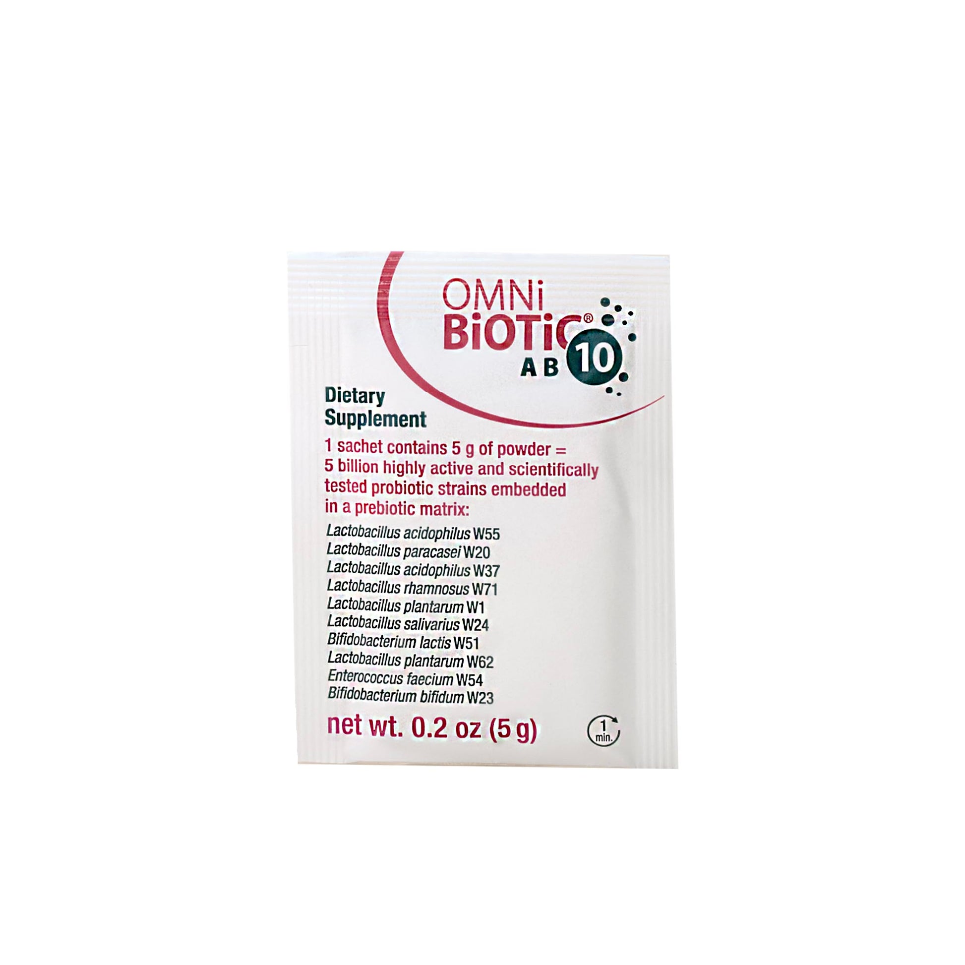 OMNi BiOTiC AB 10 - Clinically Tested Restorative Probiotic - Supports & Restores Gut Flora & Digestion - Digestive Probiotic for Diarrhea - Vegan, Hypoallergenic, Non-GMO (30 Daily Packets) OMNi BiOTiC buy supplements canada
