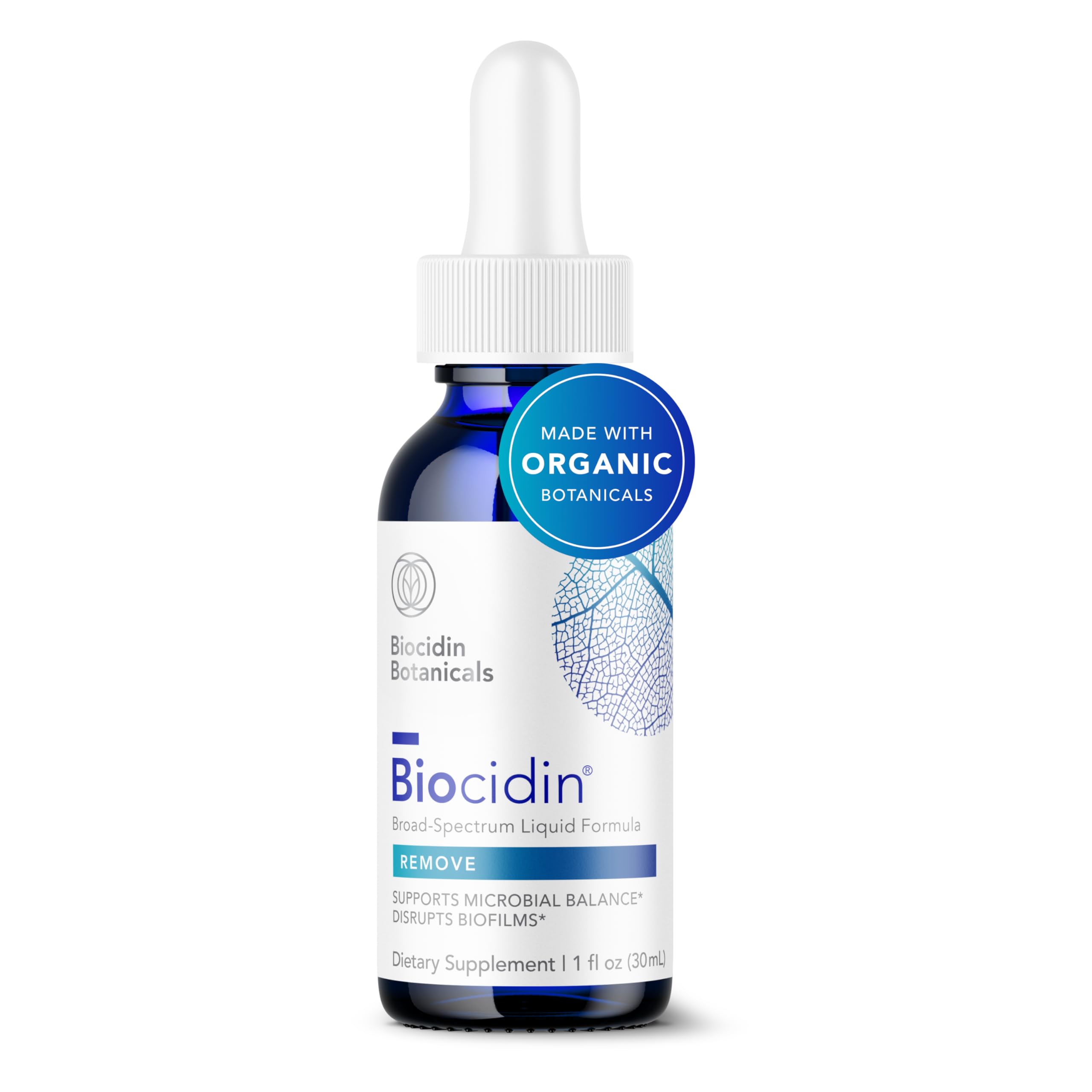 Biocidin Liquid Formula - Biofilm Buster & Broad-Spectrum Botanicals for Gut Detox Cleanse Support - Promotes Microbial Balance, Gut Health & Clearance of Unwanted Microbes (1 Oz) Bio-Botanical Research buy supplements canada