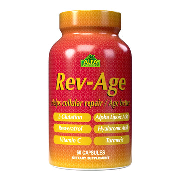 ALFA VITAMINS Rev-Age Cellular Repair Supplement for Anti-Aging & Immune System Support - 60 Capsules ALFA VITAMINS buy supplements canada