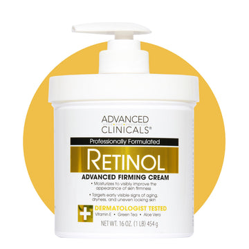 Advanced Clinicals Retinol Body Lotion & Face Moisturizer | Visible Anti Aging Skin Care Retinol Body Cream For Women & Men Targets Look Of Fine Lines Advanced Clinicals buy supplements canada
