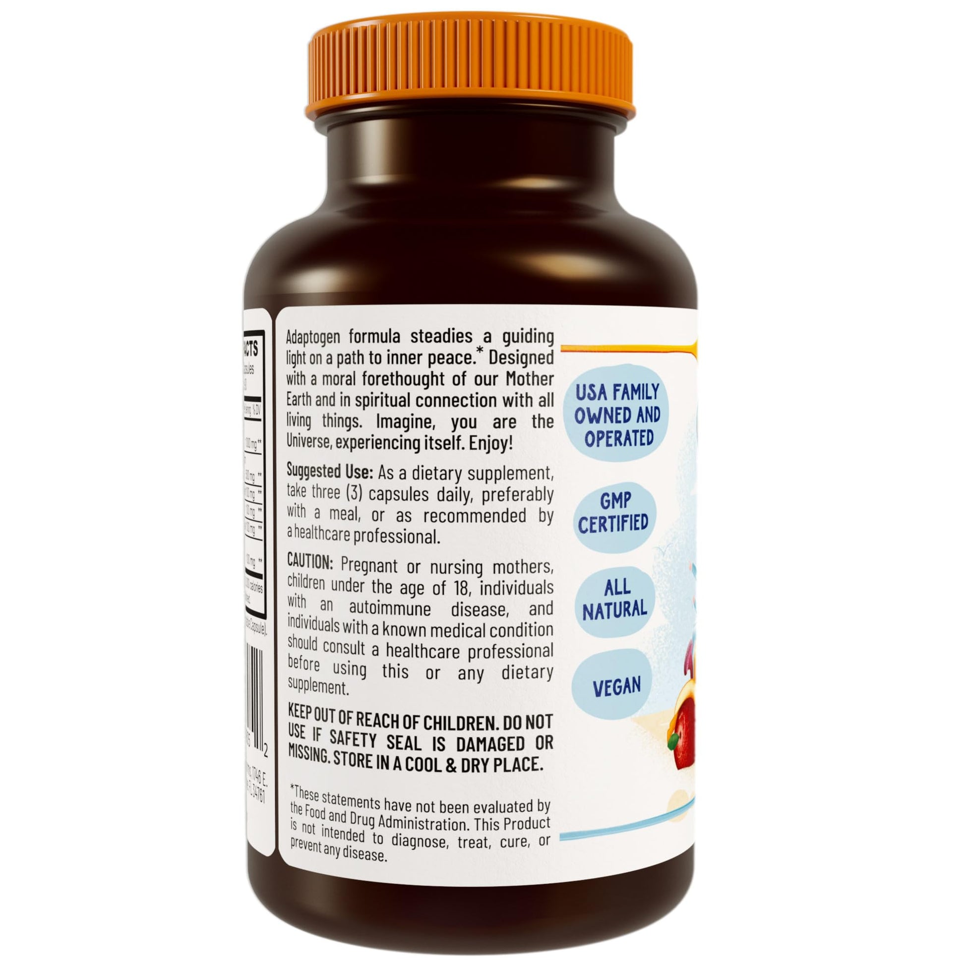 Hippie Farms Stress, Mood, Energy Support - Ashwagandha Root, Lion's Mane & More - Good Vibrations Blend Hippie Farms buy supplements canada