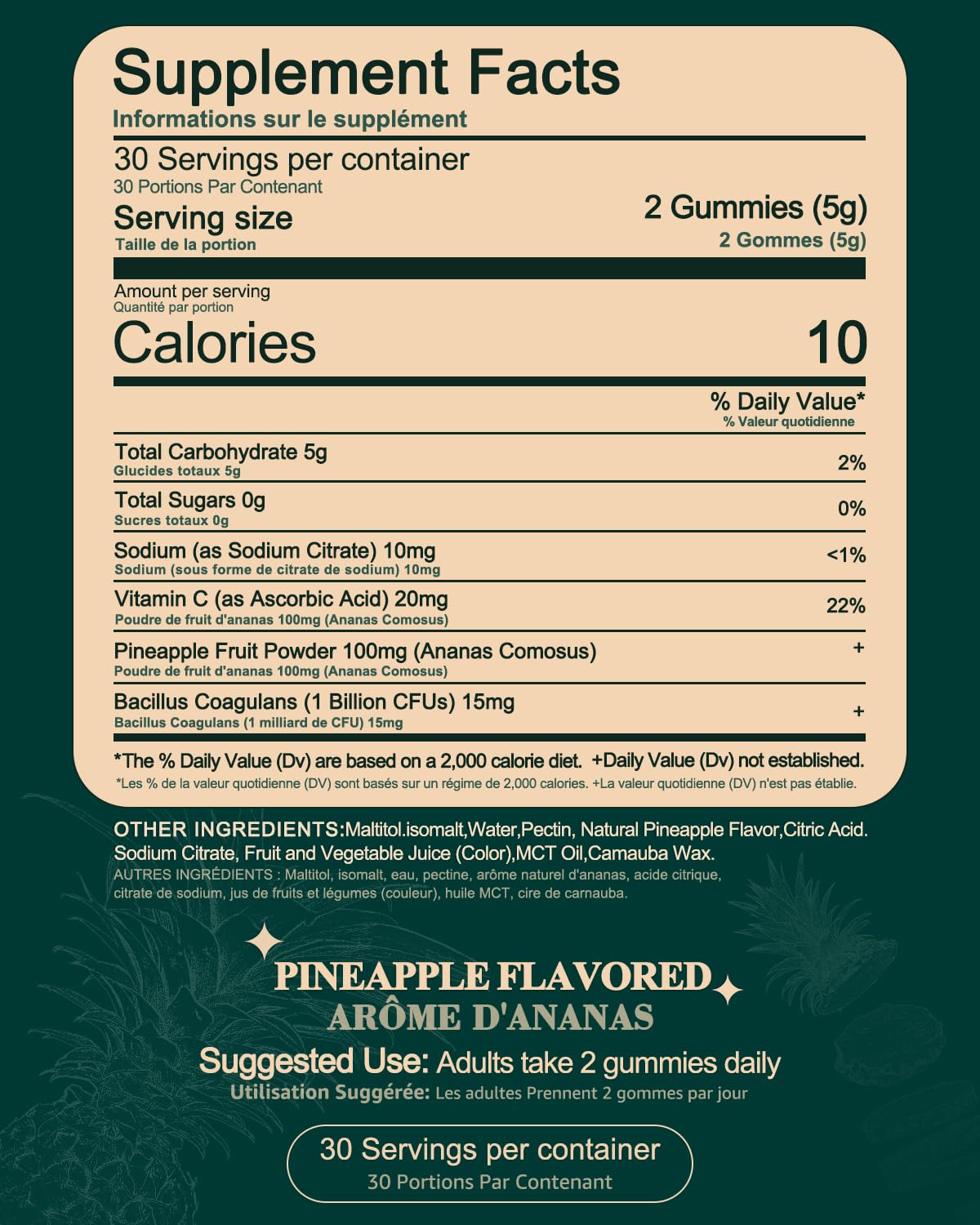 Zenvorica Premium Feminine Balance Gummies for Women - Hawaiian Pineapple pH Balance Probiotic Gummies for Odor and Flora Wellness, Immune Support, Vegan, 60 Count Zenvorica buy supplements canada