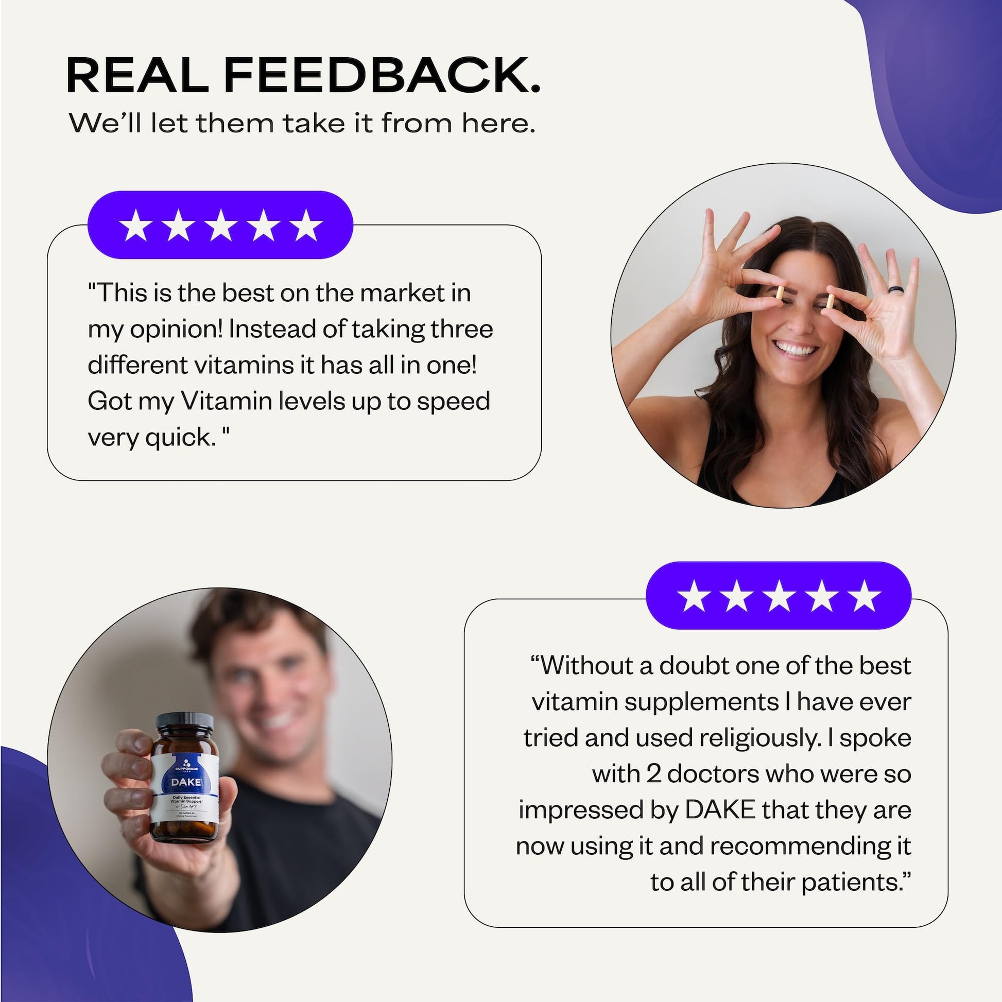 Suppgrade Labs DAKE by Dave Asprey | Synergistic Blend of Essential Vitamins D-A-K-E | Vitamin D2 + K2 + A + E Supplement for Immune Support, Bone & Joint Support, & Heart Health | 60 Day Supply Suppgrade Labs buy supplements canada