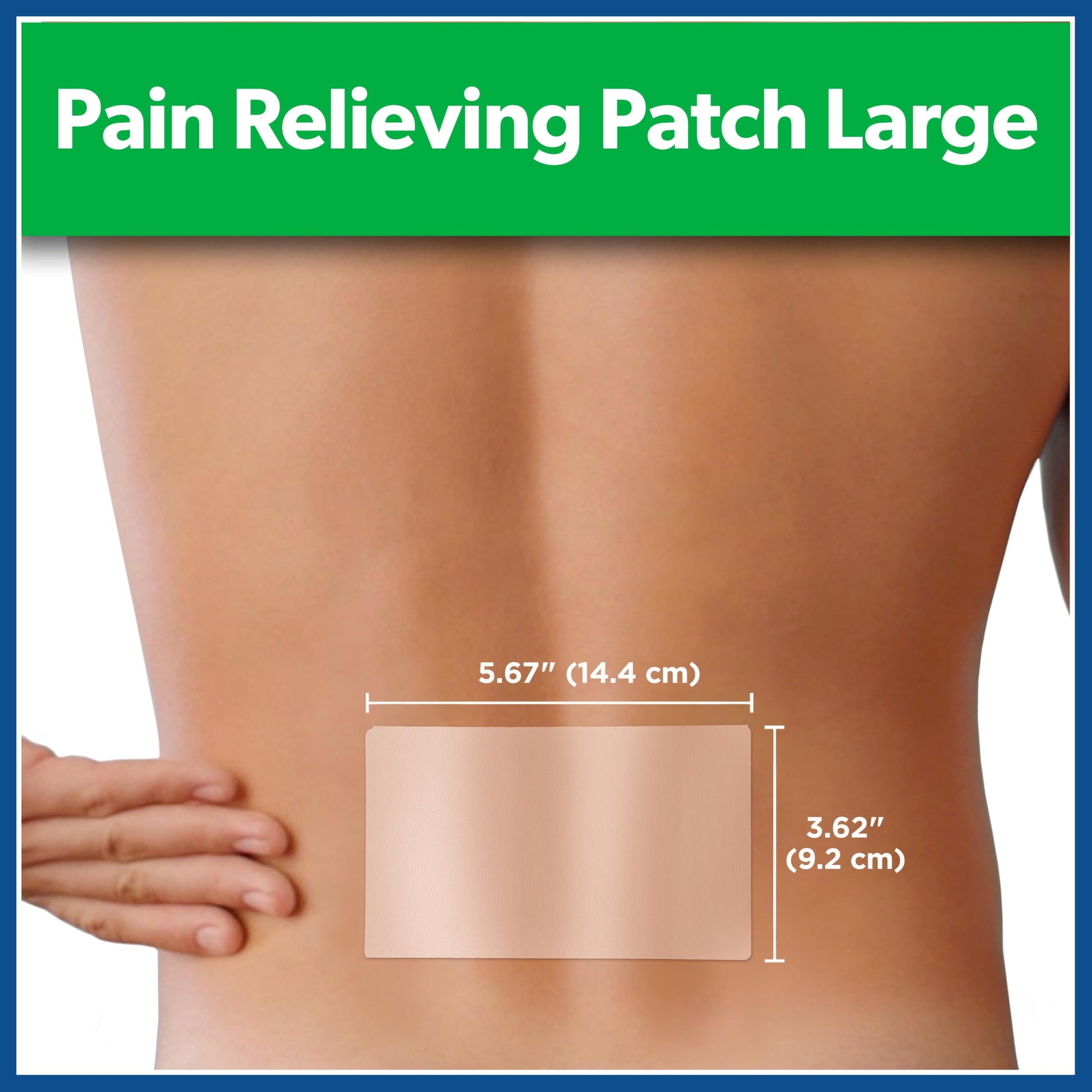 Salonpas Pain Relieving Patch, Large, 6 Count, for Back, Neck, Shoulder, Knee Pain and Muscle Soreness, 8 Hour Pain Relief Salonpas buy supplements canada