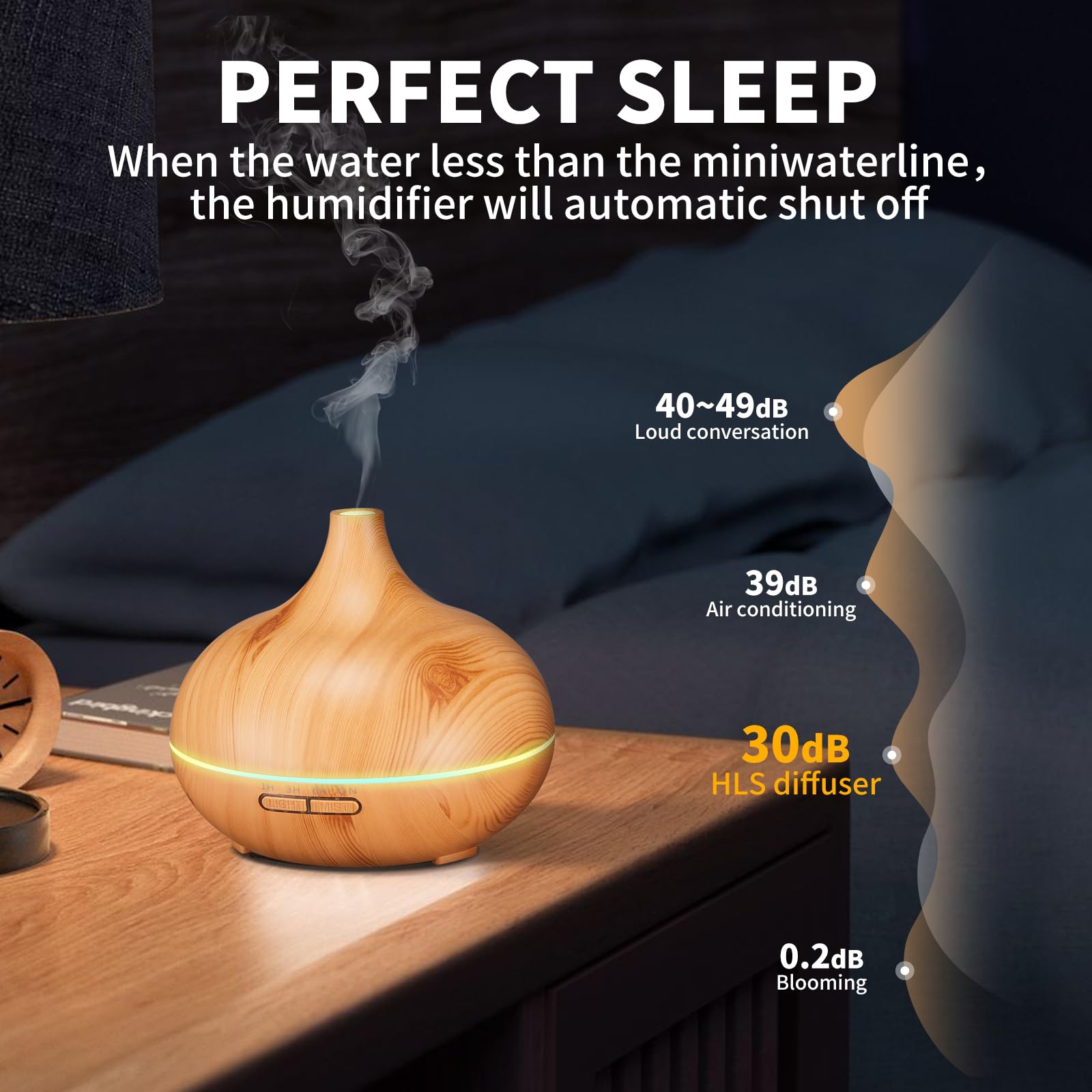HLS 550ml Aroma Diffusers for Essential Oils Large Room with 10 Essential Oils,Ultrasonic Aromatherapy HLS buy supplements canada