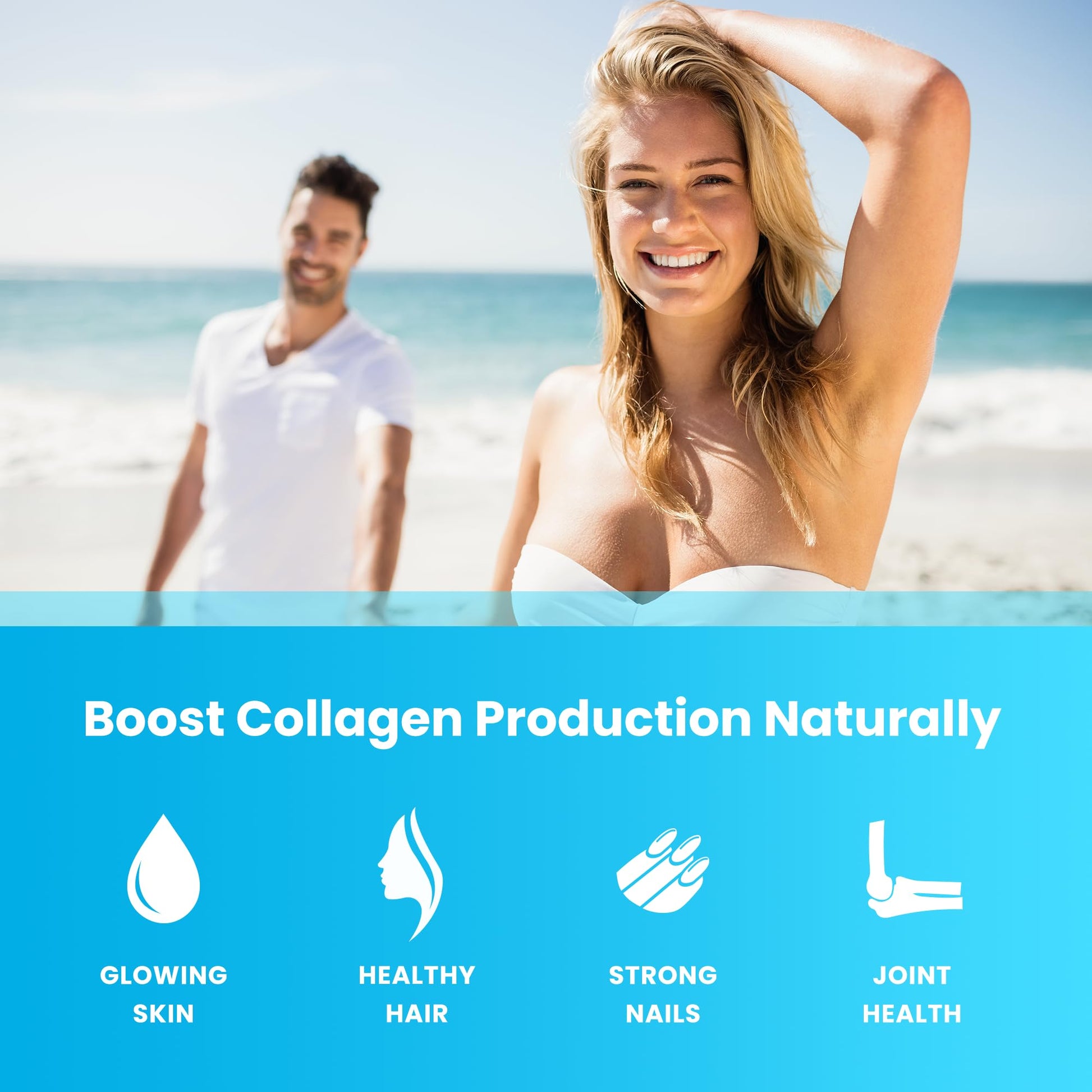 NutraChamps Collagen Boosting Gummies, Collagen Booster Gummy for Natural Collagen Production, Vegan Pectin Supplements Chews for Women & Men, NutraChamps buy supplements canada