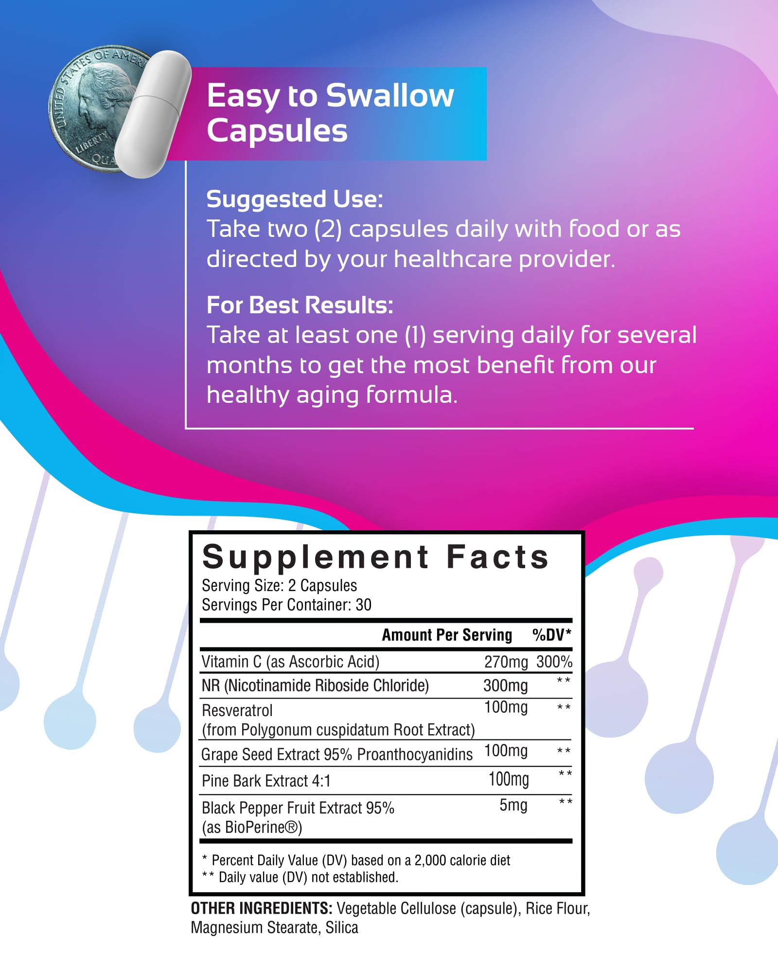 NR + Resveratrol Supplement - Increase NAD, DNA & Cellular Health, Longevity, Vitality. 5-in-1 Anti Aging Formula w/ Nicotinamide Riboside, Trans Resveratrol, Vitamin C, Grape Seed, Pine Bark CogniTune buy supplements canada
