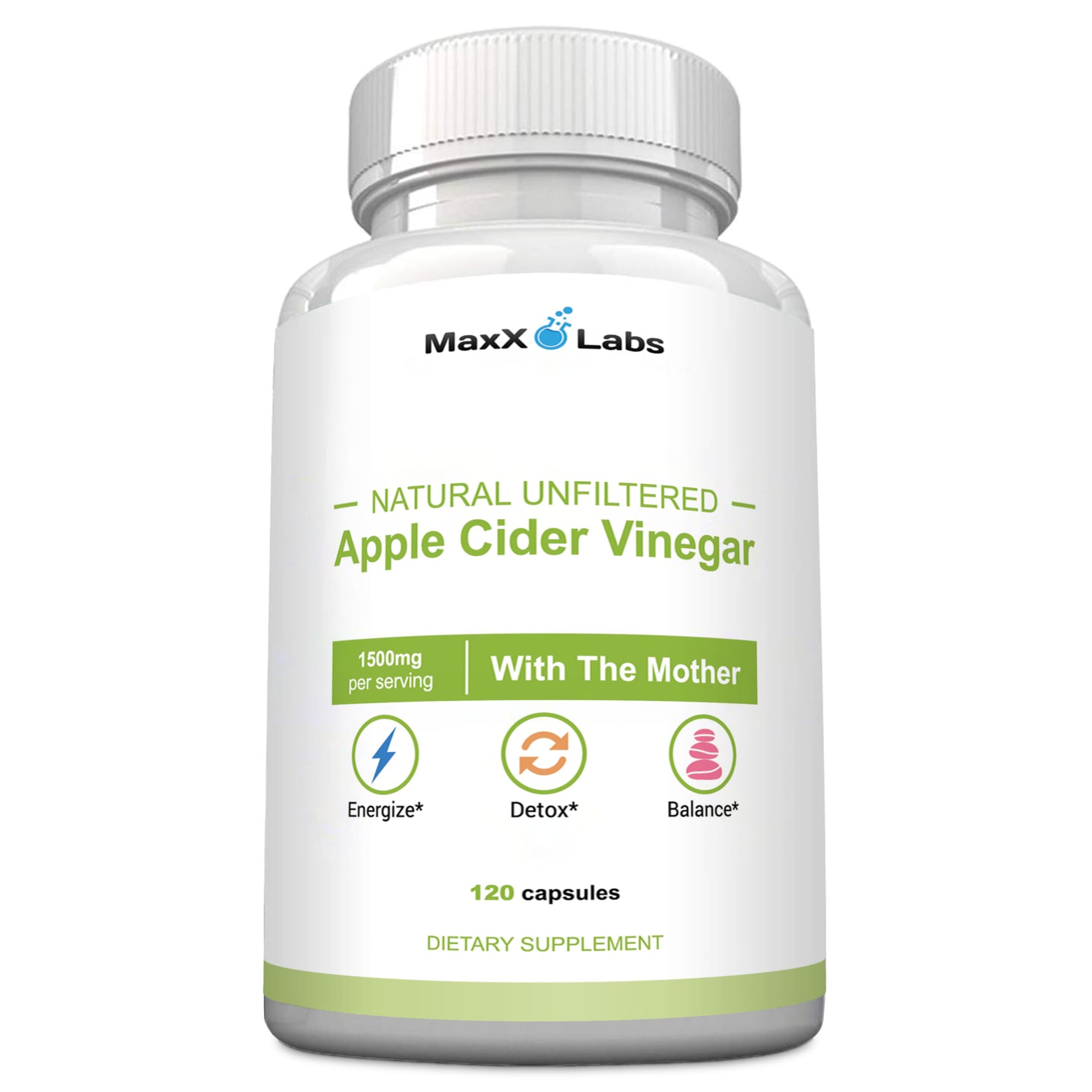 Apple Cider Vinegar Capsules with The Mother - Healthy Keto Diet Supplements MaxX Labs buy supplements canada