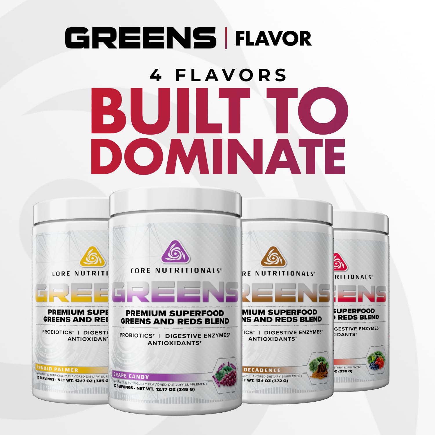 Core Nutritionals Greens | Premium Superfood Reds & Greens Blend | 5 Billion CFU Probiotics, Digestive Enzymes, & Antioxidants | 30 Servings (Berry Bliss) Core Nutritionals buy supplements canada