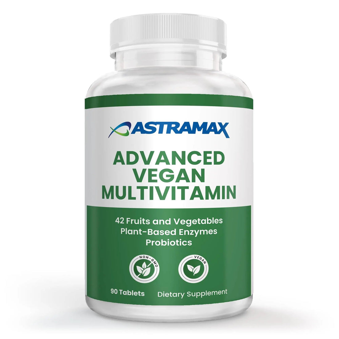 Astramax Advanced Vegan Multivitamin | Whole Food-Based Vitamin & Mineral Complex with 26 Nutrients, B12, D3, Probiotics & 42 Superfoods | Astramax buy supplements canada