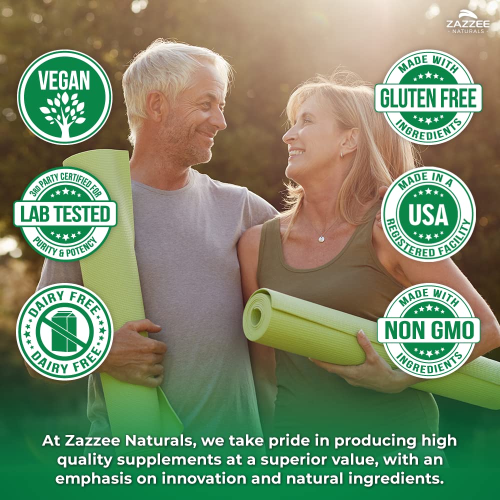 Zazzee USDA Organic Moringa Leaf 20:1 Extract, 180 Vegan Capsules, 3 Month Supply, Certified Kosher, Moringa Oleifera, Antioxidant, Immune & Cellular Support Zazzee buy supplements canada