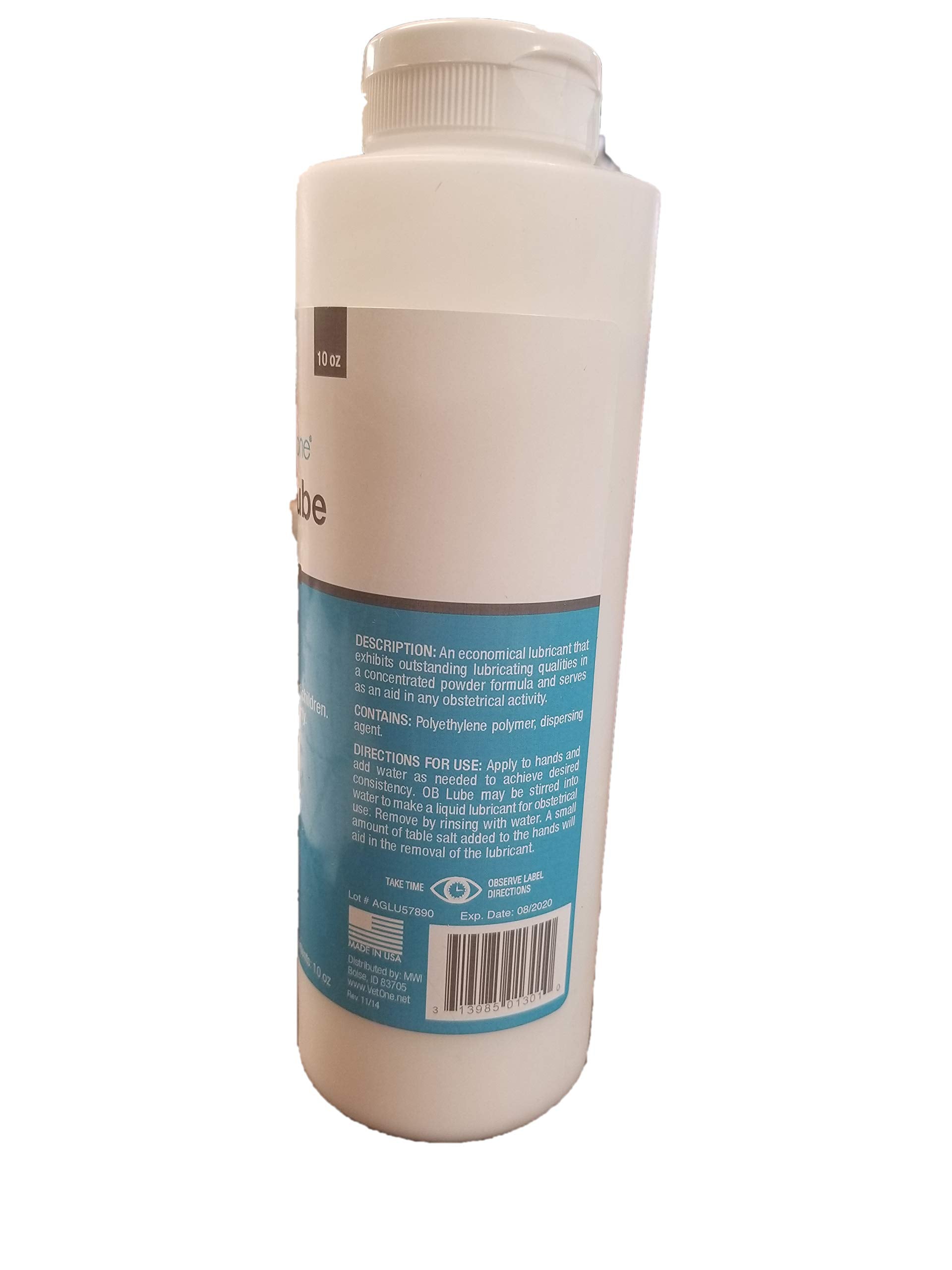 VetOne OB Lube Powder Concentrate 10 oz Lubricating Livestock Obstetrical Vet One buy supplements canada