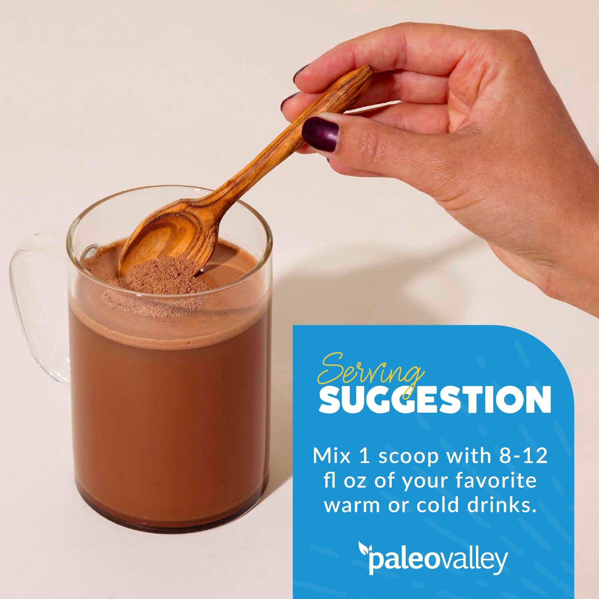 Paleovalley 100% Grass Fed Bone Broth Protein Powder - Chocolate - Rich in Collagen Paleovalley buy supplements canada