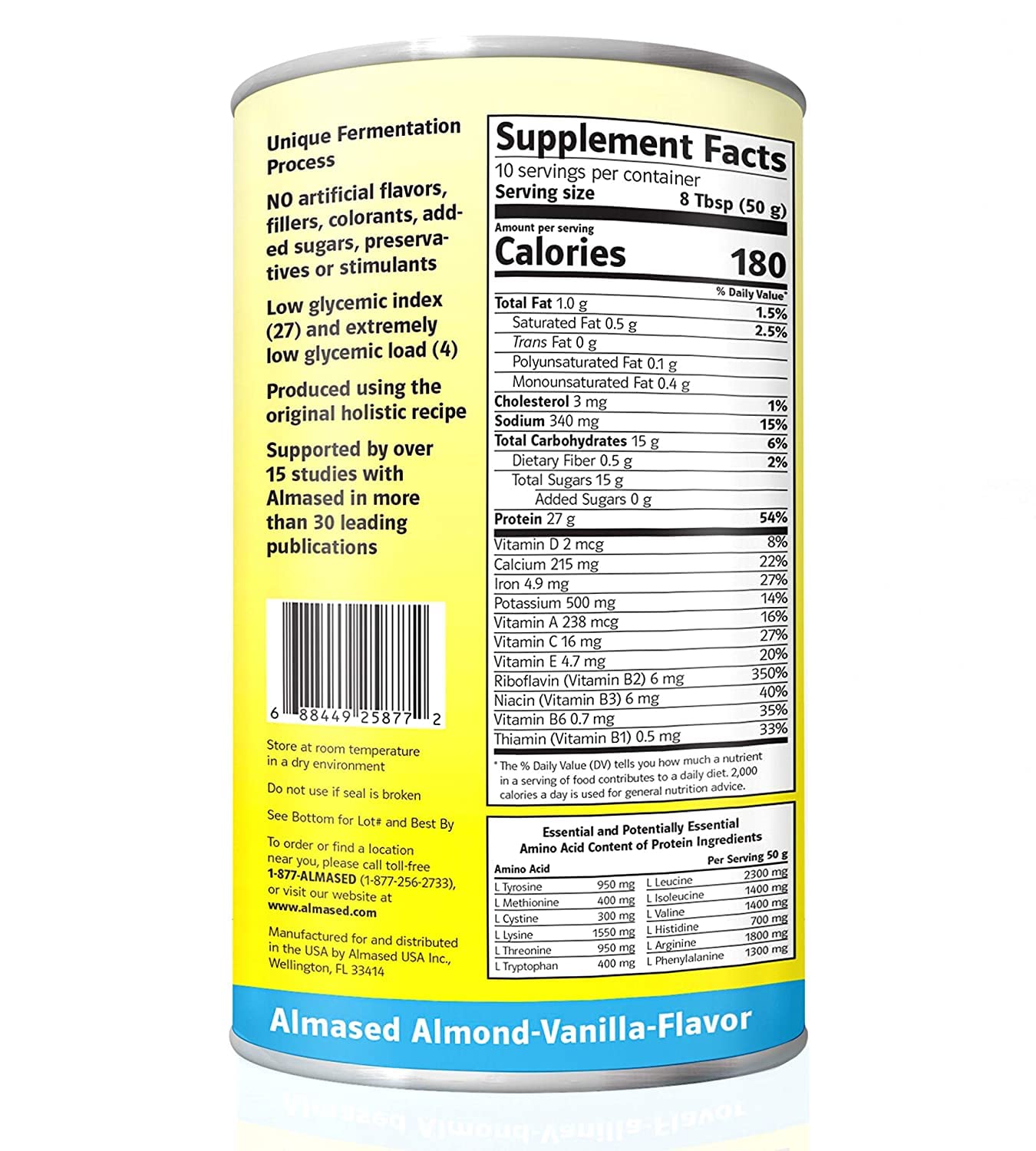 Almased Vanilla shakes – Gluten-Free, non-GMO Powder – Boost High Protein, Vanilla Flavor Almased buy supplements canada