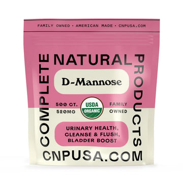 D Mannose 520mg Capsules - Organic D Mannose Supplement for UT Support, Urinary Tract Bladder Health Pills, Plant Based Formula, Vegan Non GMO, No Fillers, 500 Capsule Count Made USA Certified Kosher Complete Natural Products buy supplements canada