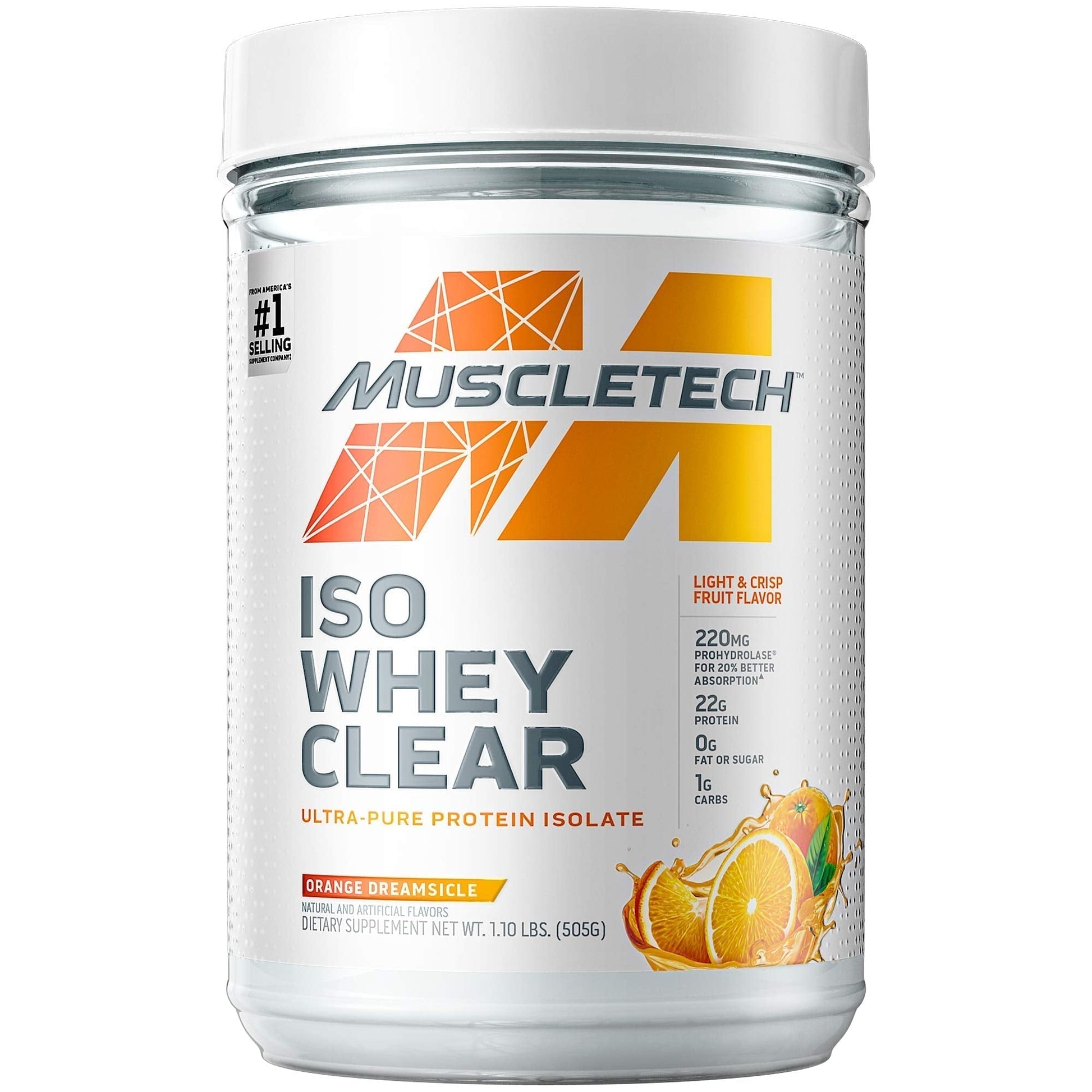 Whey Protein Powder MuscleTech Clear Whey Protein Isolate Whey Isolate Muscletech buy supplements canada