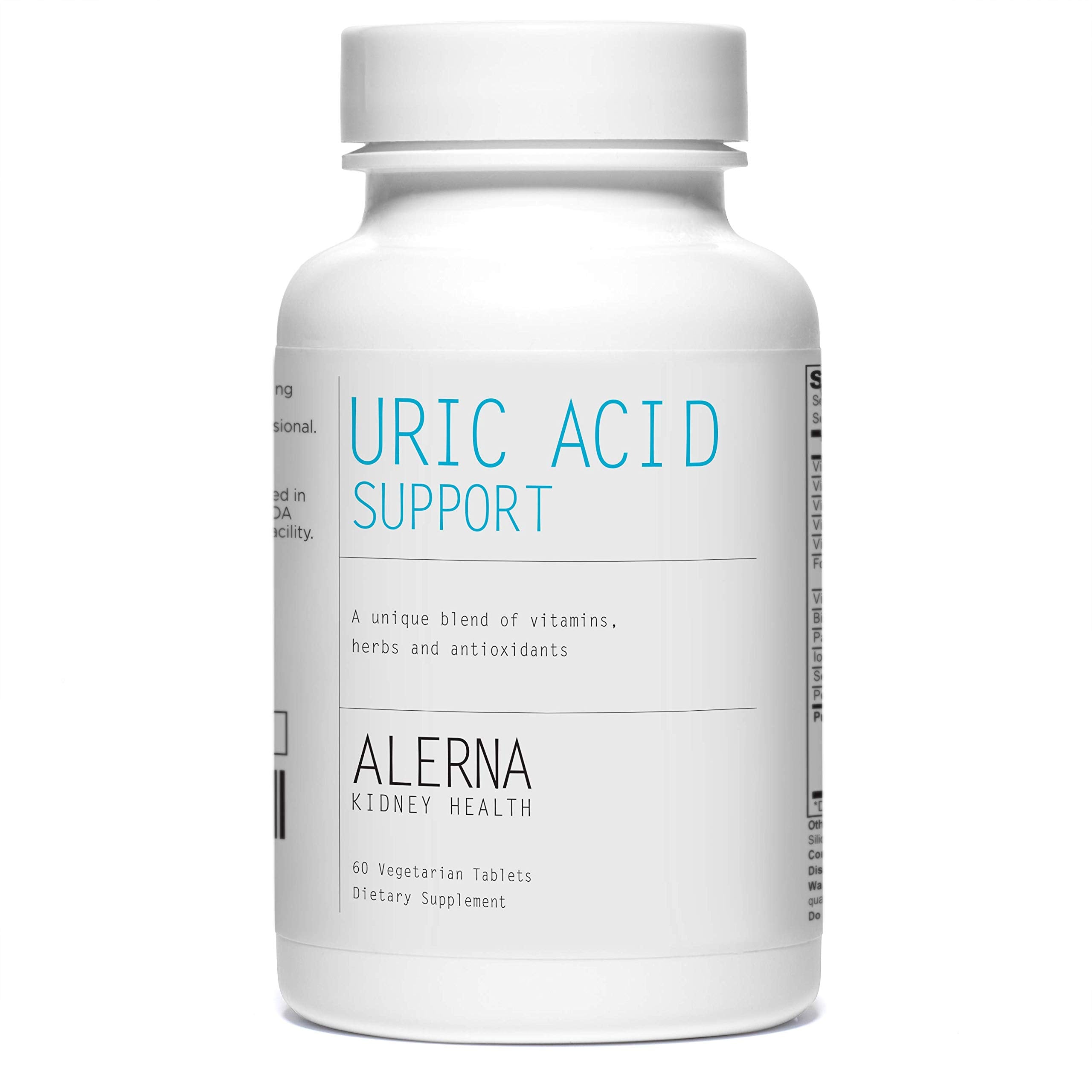 Alerna Kidney Health Uric Acid Support Supplement – Tart Cherry, Celery Seed, Turmeric, Quercetin – 60 Vegetarian Tablets (Pack of 3) Alerna Kidney Health buy supplements canada
