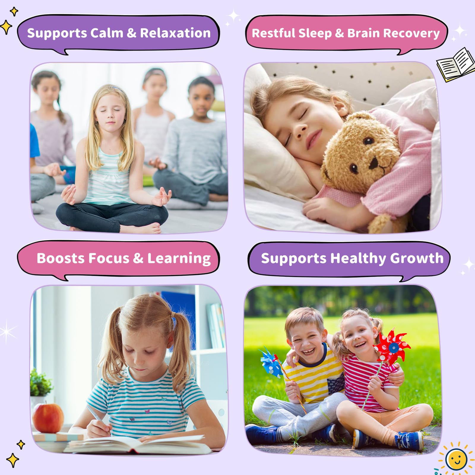 Magnesium Glycinate Liquid for Kids - Magnesium Bisglycinate Drops with L-Theanine, Chamomile & Vitamin B6, B12, C, D3 for Sleep, Relaxation, Immune Support, Calm & Focus - 2 Fl Oz, Strawberry Flavor CFILIHTC buy supplements canada