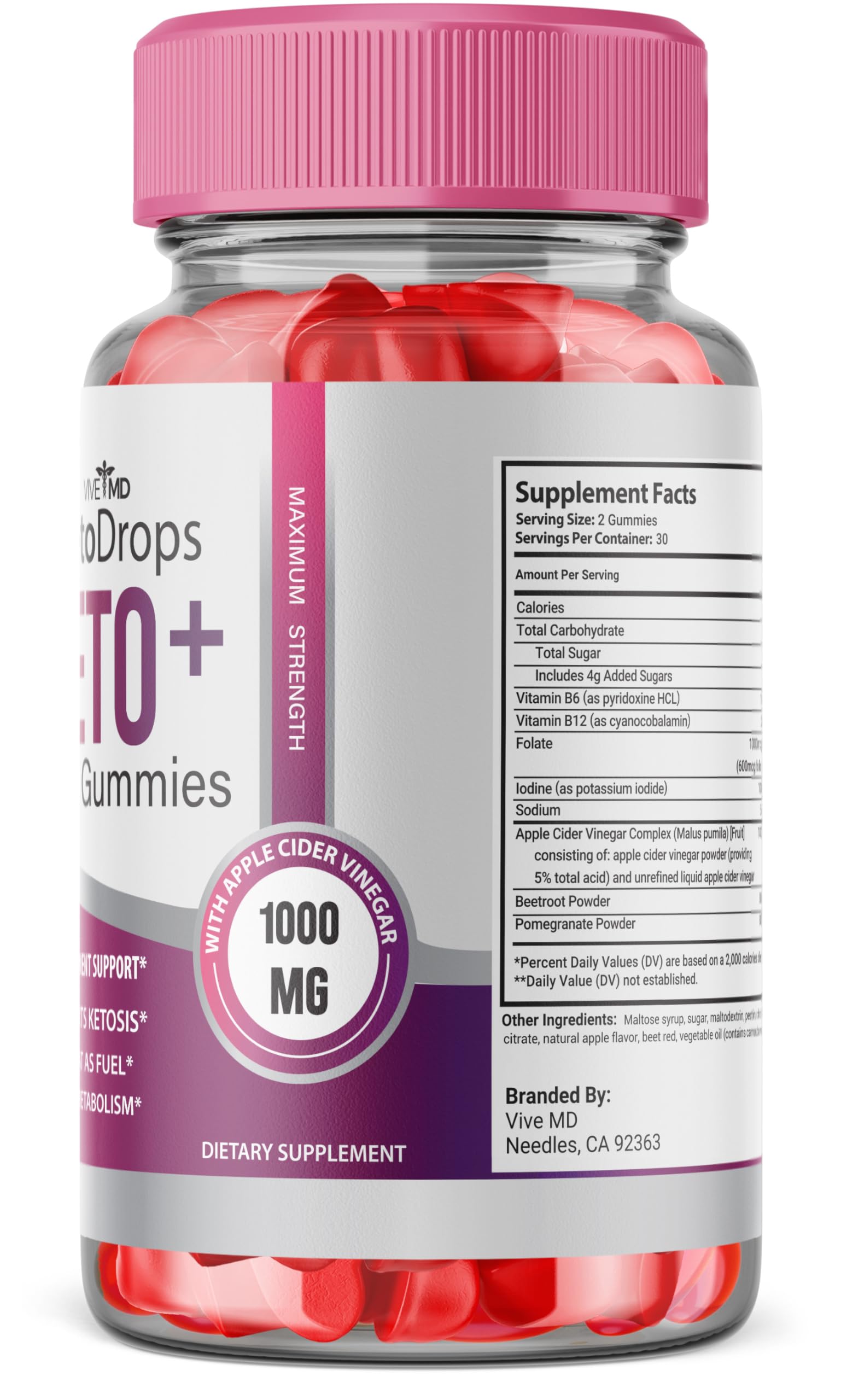 VIVE MD Keto Drops ACV Gummies Keto Drops ACV Gummies 525 MG Keto Drops Gummies VIVE MD buy supplements canada