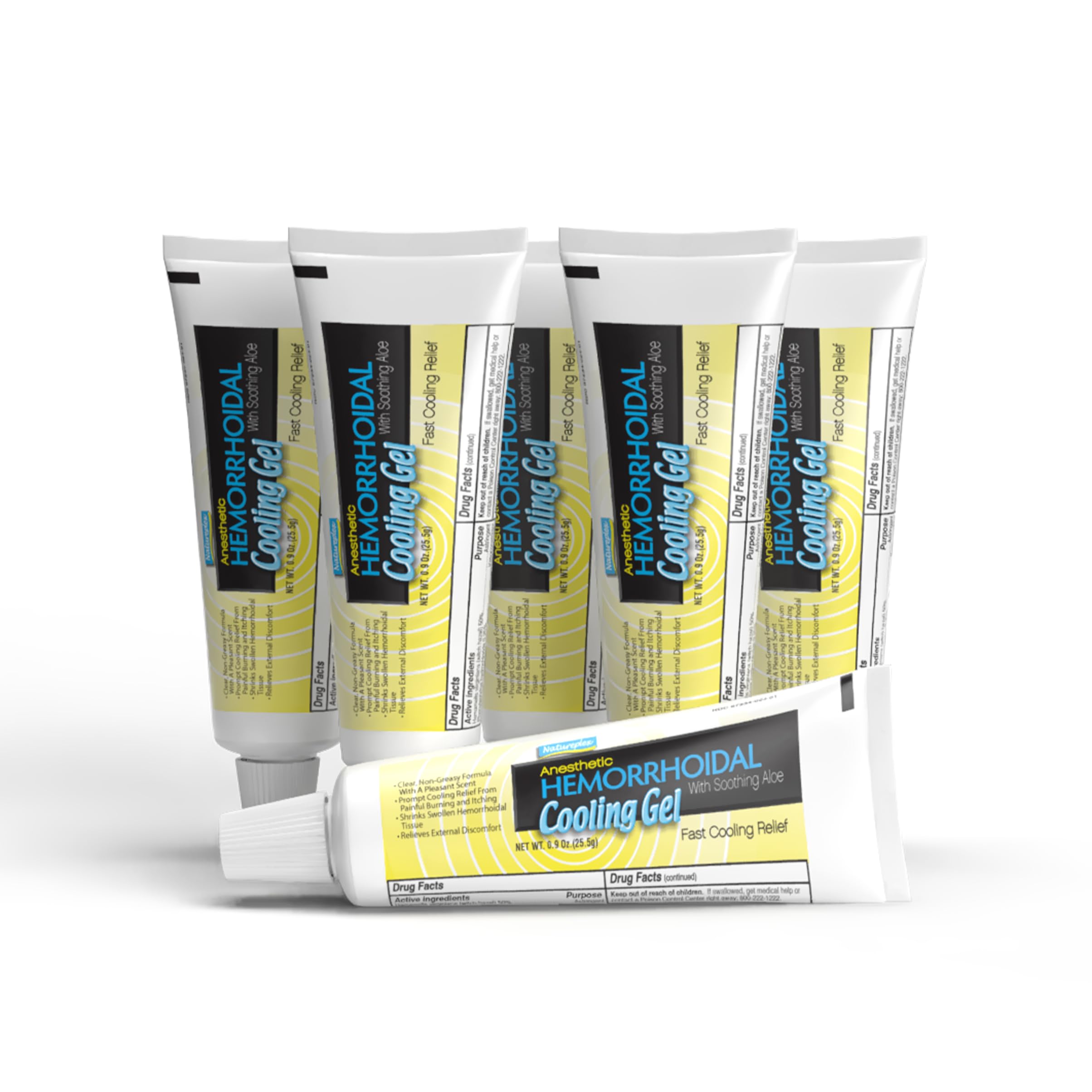 Natureplex Anesthetic Hemorrhoidal Cooling Gel with Soothing Aloe (6 Pack) Natureplex buy supplements canada
