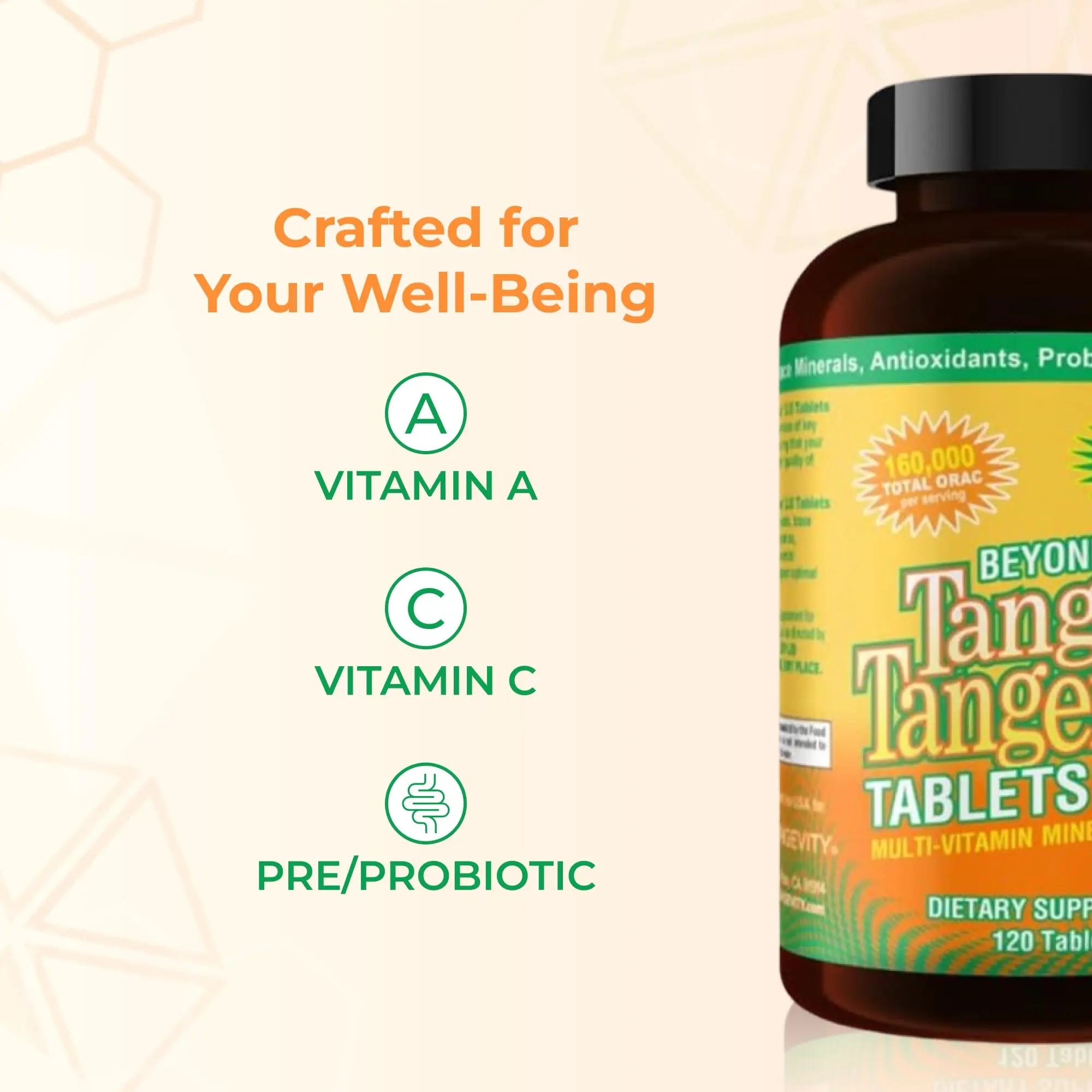 Youngevity Beyond Tangy Tangerine 2.0 Multi-Vitamin & Mineral Complex - Made with Natural & Whole Foods | 160,000 ORAC | 120 Tablets - 2-Pack Youngevity buy supplements canada