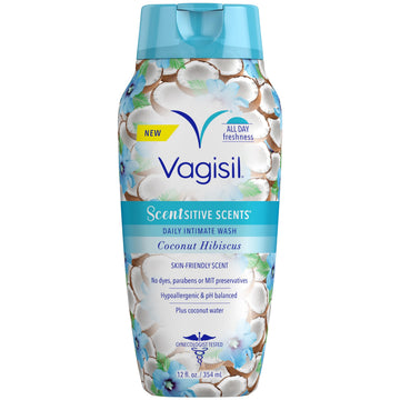 Vagisil Feminine Wash for Intimate Area Hygiene, Scentsitive Scents, pH Balanced and Gynecologist Tested Vagisil buy supplements canada