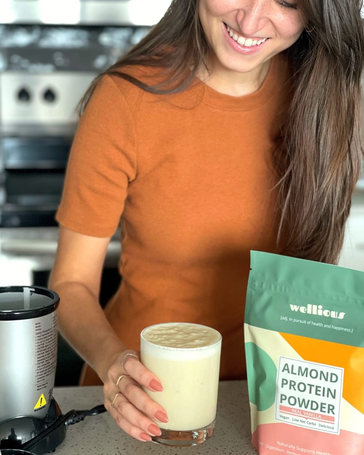wellious – Clean Vegan Protein Powder – for Gut Health, Plant Based, Keto Friendly, No Sodium wellious buy supplements canada