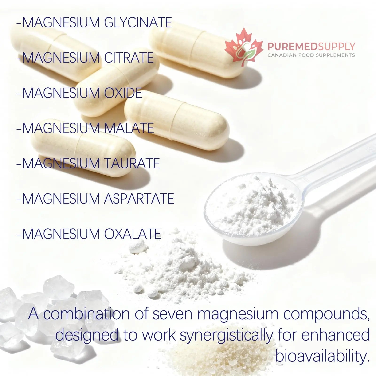 Magnesium Complex 1000mg - 7-in-1 Supplement with Glycinate, Citrate & Malate - Supports Muscle Relaxation, Sleep, Heart Health - High Absorption Capsules, 90 Count (1) CellJuvMax buy supplements canada
