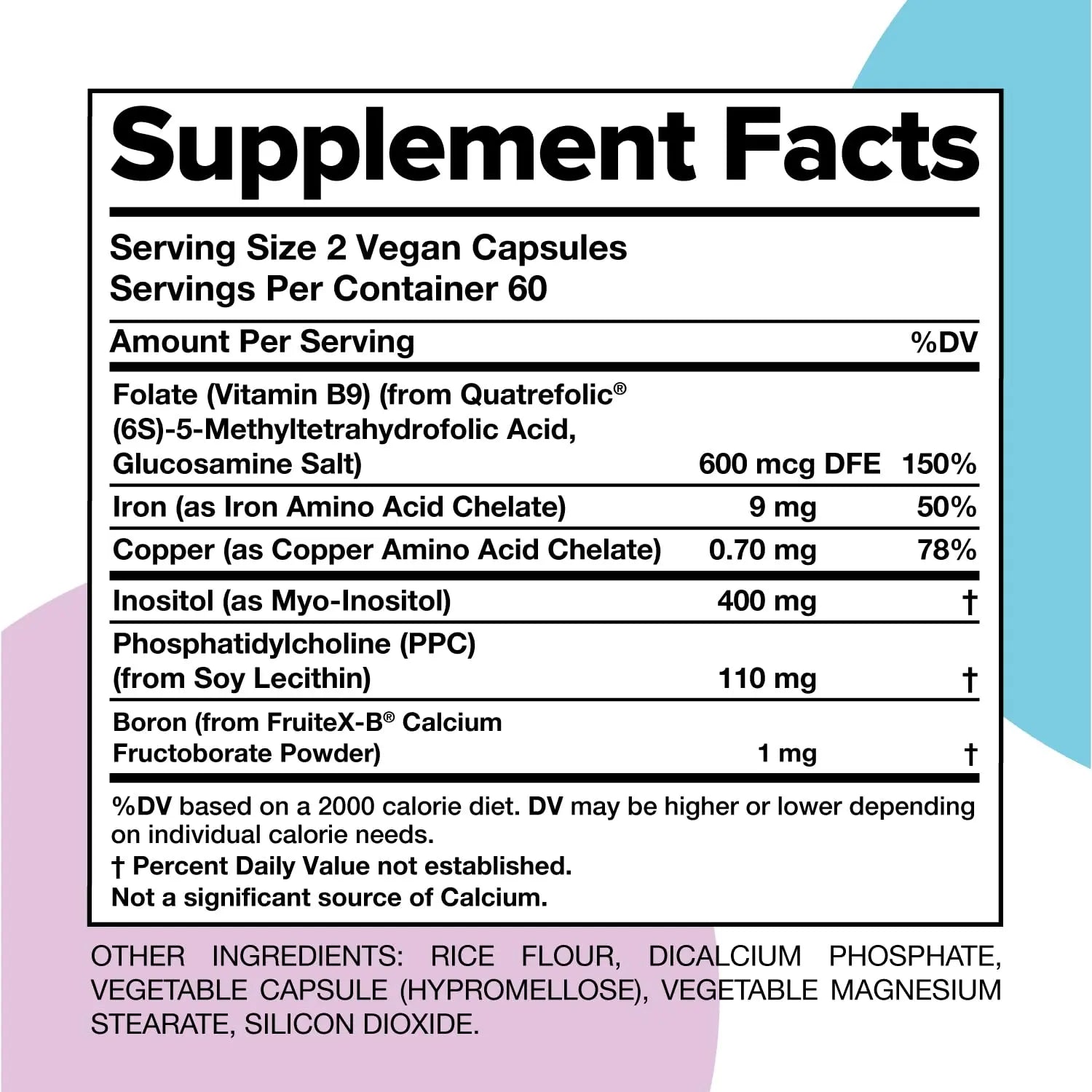 Complement ForHer Multivitamin - Hormone Balance for Women (60 Servings) Inositol Supplement, Longevity Support- B9, Iron - 120 Capsules Complement buy supplements canada