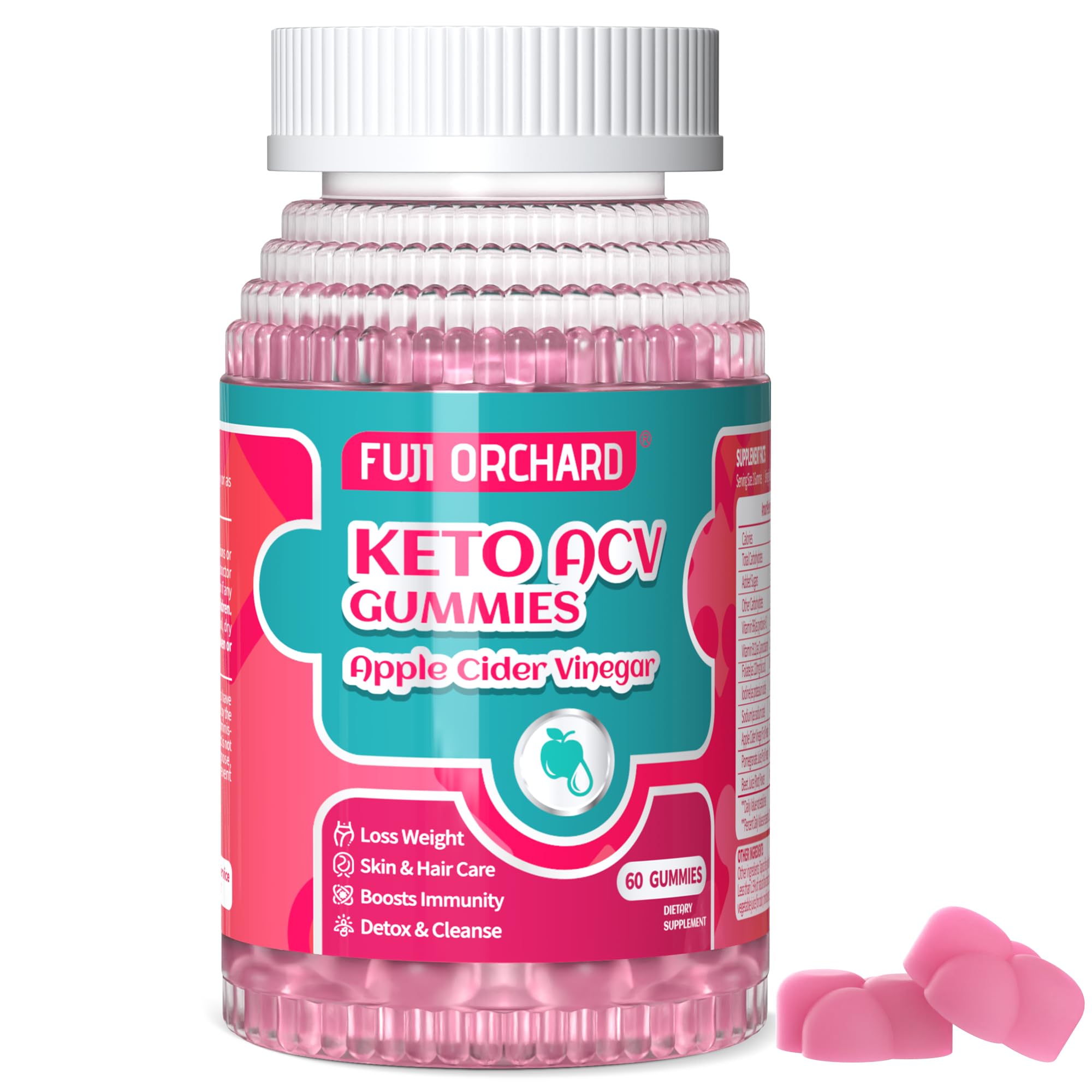 FUJI ORCHARD Keto Acv Gummies, 1500mg Keto Acv Gummies Advanced Weight Loss FUJI ORCHARD buy supplements canada