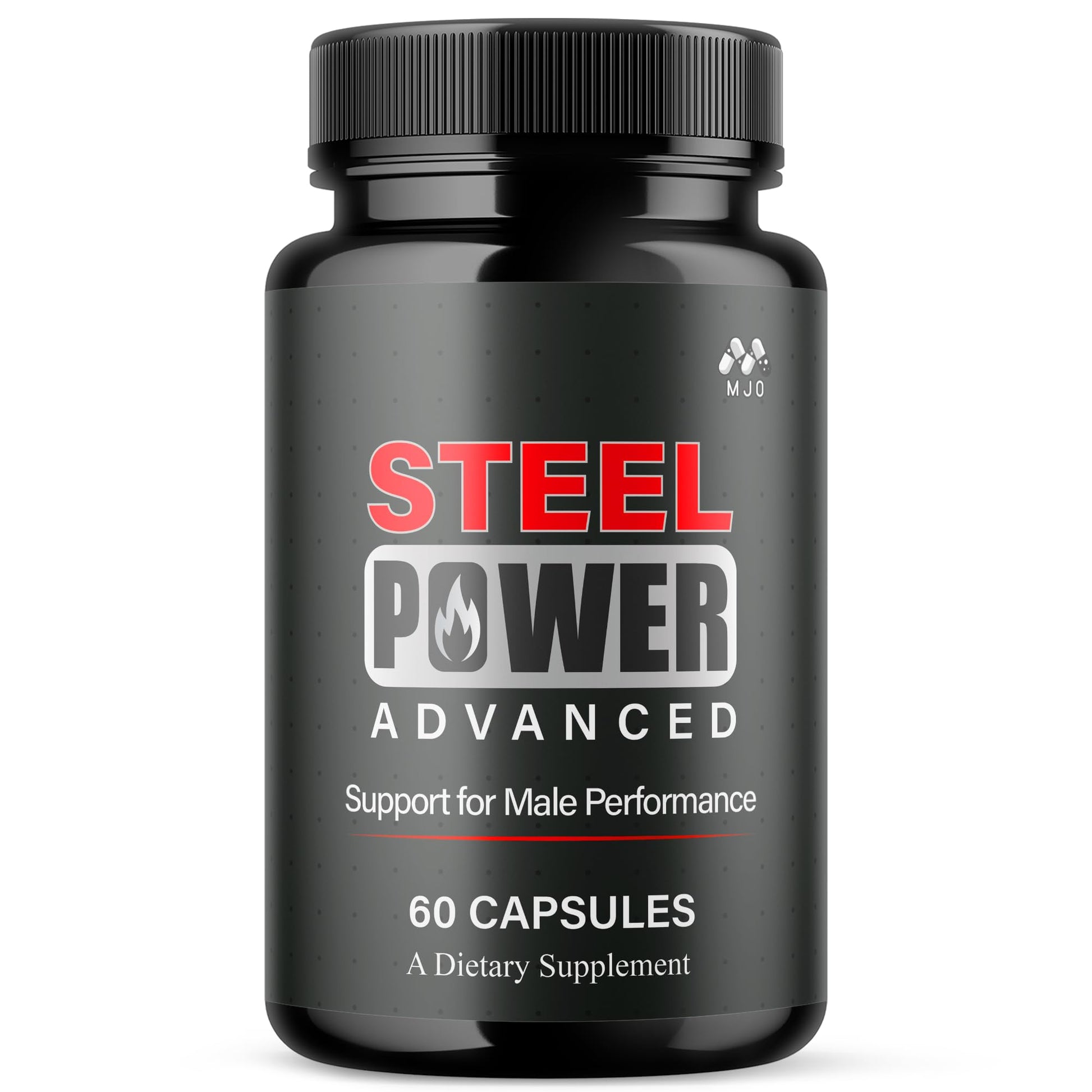 Steel Power Capsules, Official Steel Power for Men with All Natural Ingredients, Advanced SteelPower Men's Health and Wellness Vitamin Formula Pills with Maximum Strength Multivitamins (60 Capsules) MJO buy supplements canada