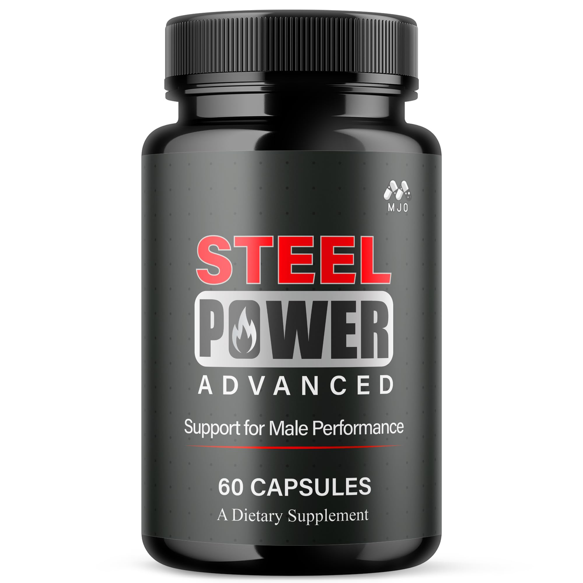 Steel Power Capsules, Official Steel Power for Men with All Natural Ingredients, Advanced SteelPower Men's Health and Wellness Vitamin Formula Pills with Maximum Strength Multivitamins (60 Capsules) MJO buy supplements canada