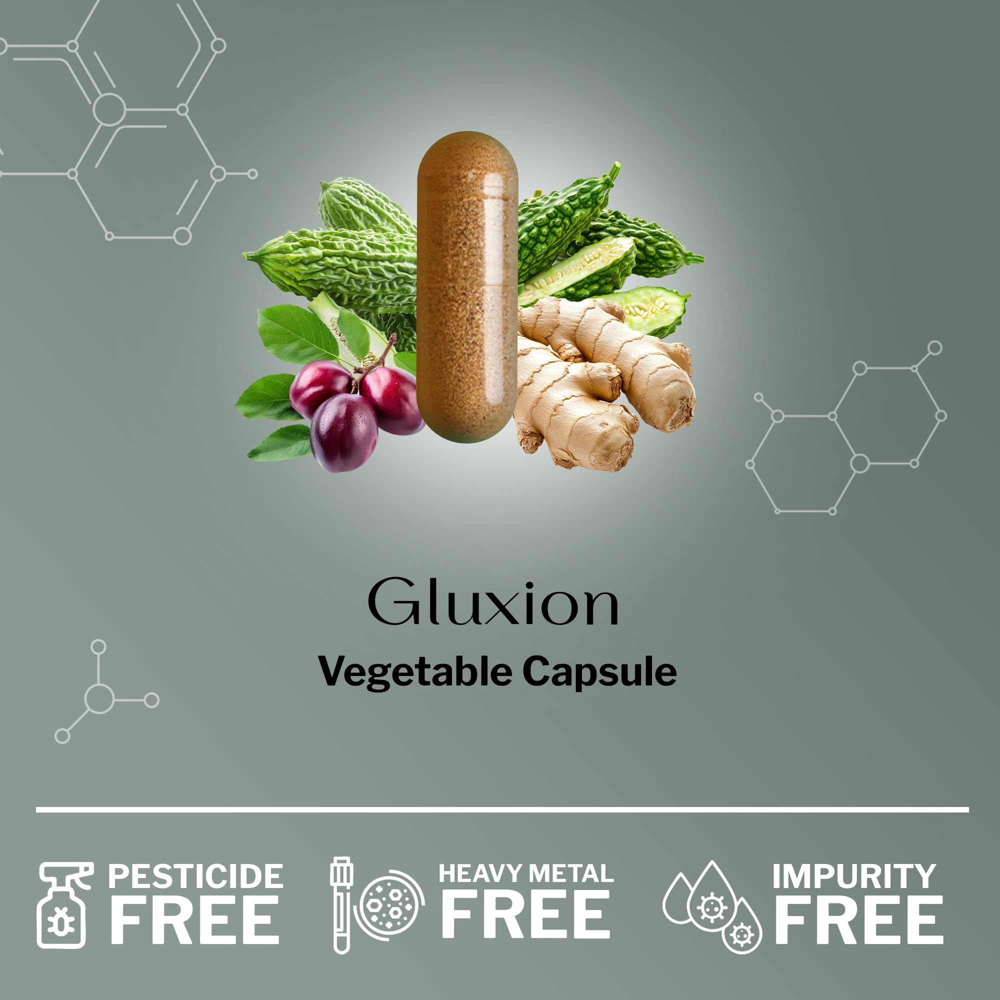 SugarMD GLUXION 3X Strength Formula | Advanced Botanical & Nutrient Blend for Spike Control| Vegan, Non-GMO, 180 Capsules SugarMD buy supplements canada