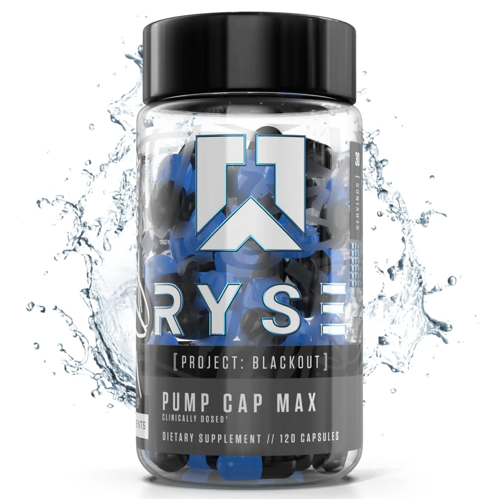 RYSE Up Supplements Project Blackout Pump Cap Max | Stimulant Free Pump Formula RYSE Up Supplements buy supplements canada