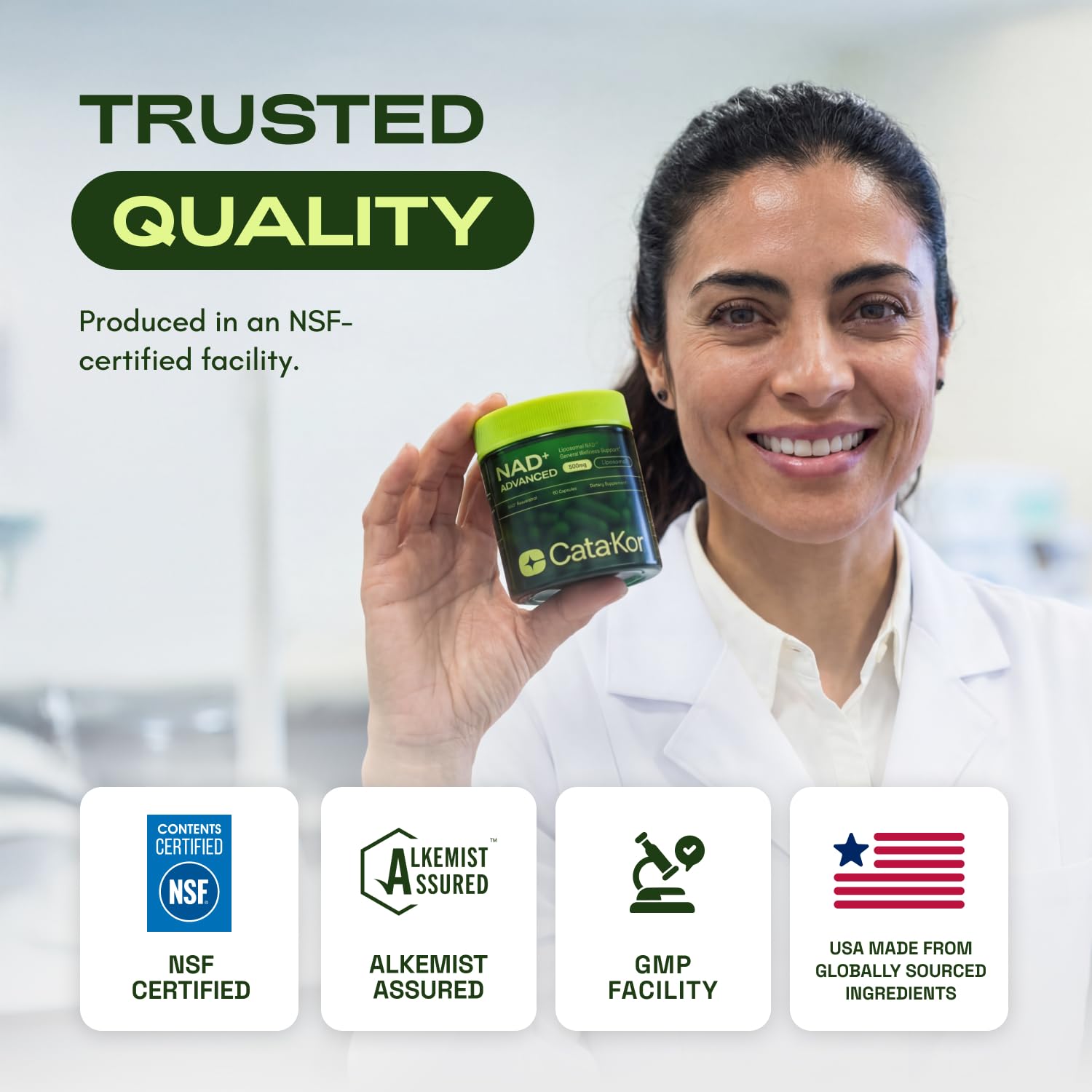 Cata-Kor Liposomal NAD Supplement with Resveratrol – NMN Supplement Alternative – Third-Party Tested – 30-Day Supply – Advanced NAD+ Resveratrol Cata-Kor buy supplements canada