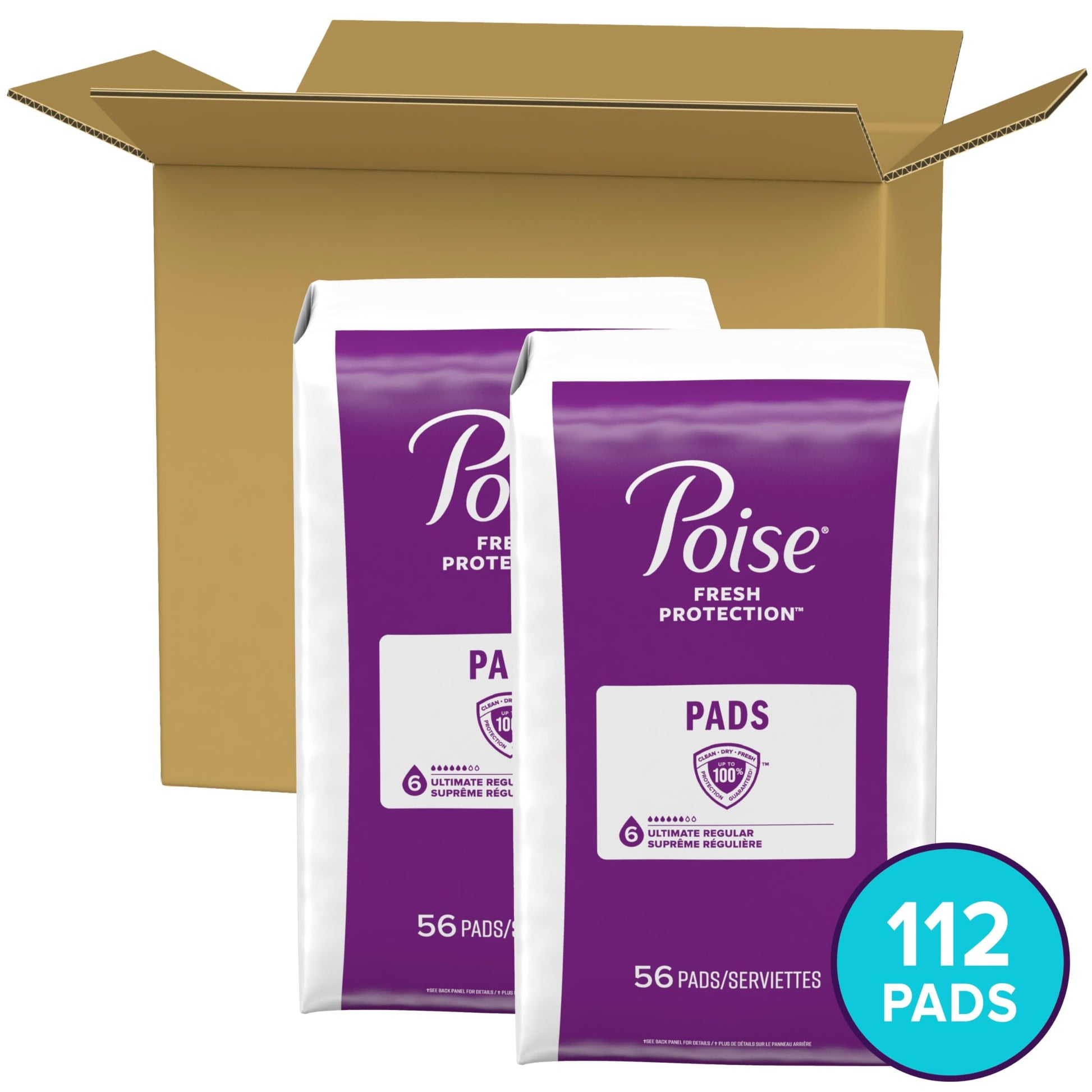 Poise Incontinence Pads & Postpartum Incontinence Pads, 6 Drop Ultimate Poise buy supplements canada
