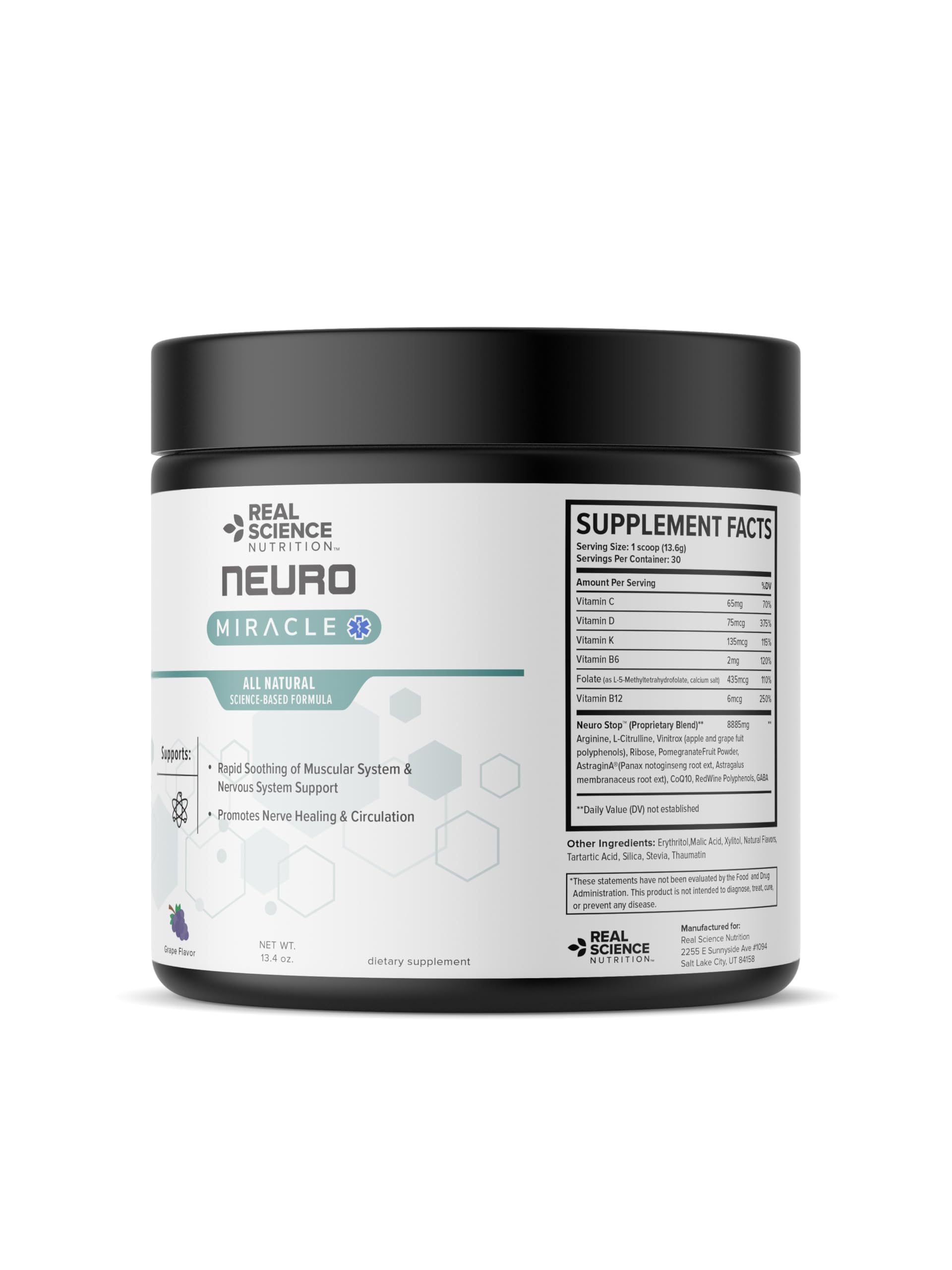 Real Science Nutrition Offers Neuropathy Miracle a Natural Powder Supplement to Improve Circulation and Provide Relief for Neuropathy Real Science Nutrition buy supplements canada