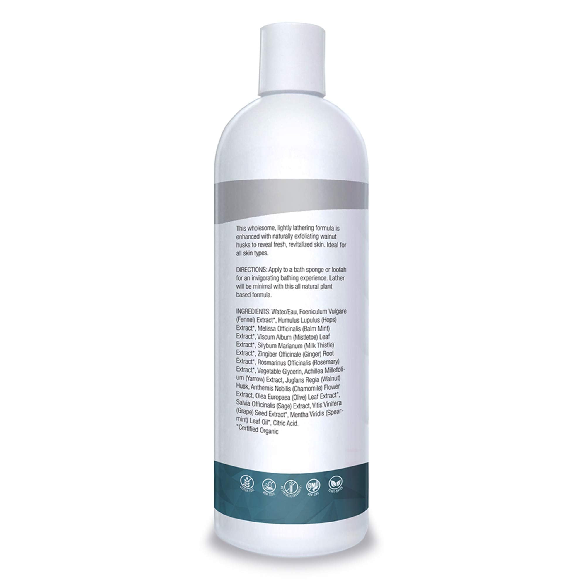 Organic Excellence Spearmint Body Wash For All Skin Types - Natural Soap Alternative - Sulphate and Paraben Free Organic Excellence buy supplements canada