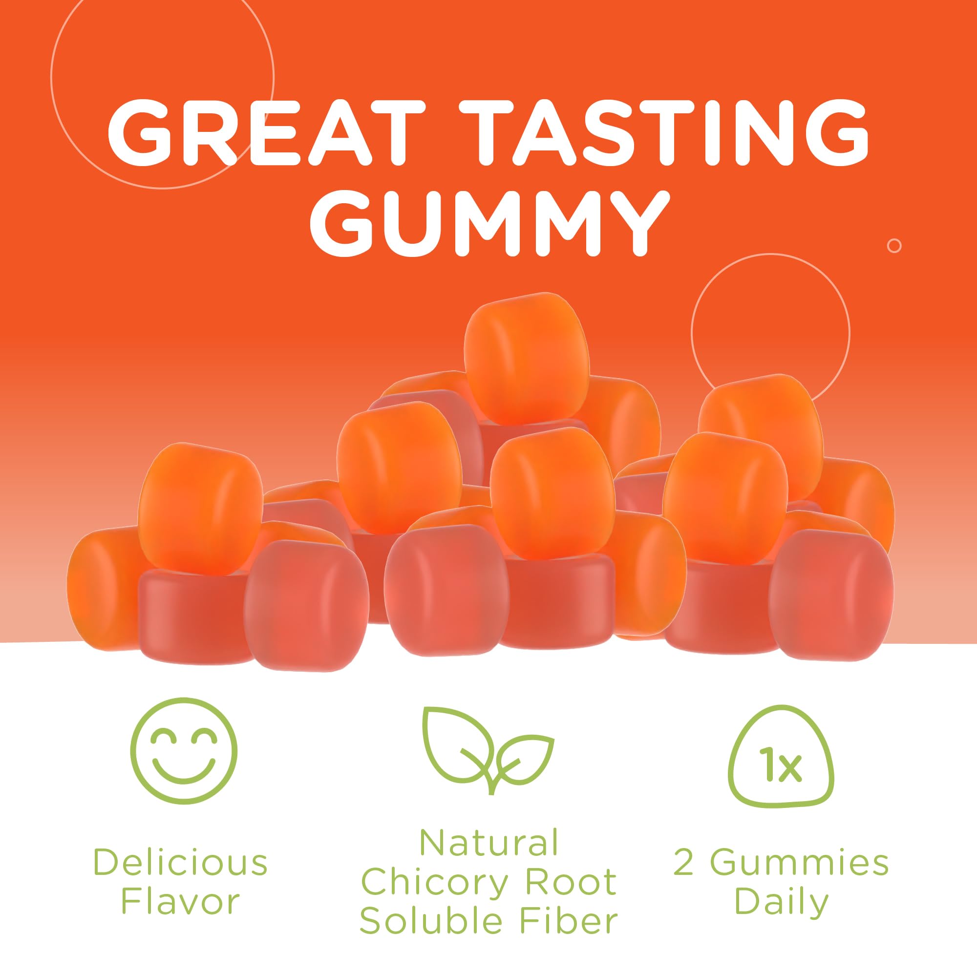 Zahler Chapter One Fiber Gummies - Soluble Fiber for Digestive Health Support - Flavored Gummies for Kids - Natural Chicory Root - Kosher, Dairy-Free, Zahler buy supplements canada