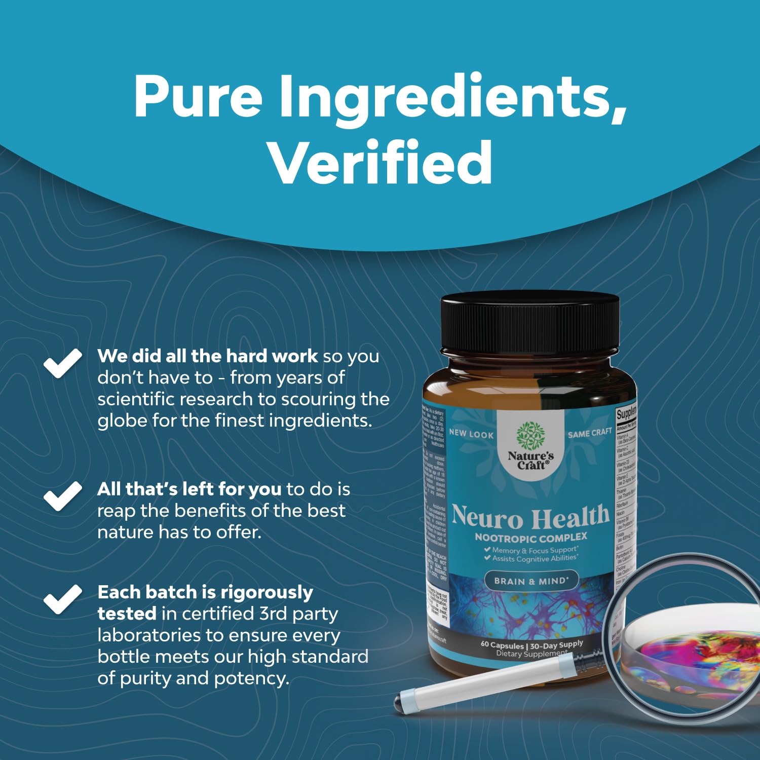 Nootropics Brain Support Supplement - Mental Focus Nootropic Memory Supplement Huntington Labs buy supplements canada