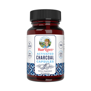 MaryRuth Organics Activated Charcoal Capsules | Substance Adsorption | Derived from Coconut Shells | Vegan Capsules from Pine Trees | Non-GMO | Gluten Free | 40 Count MARYRUTH'S buy supplements canada