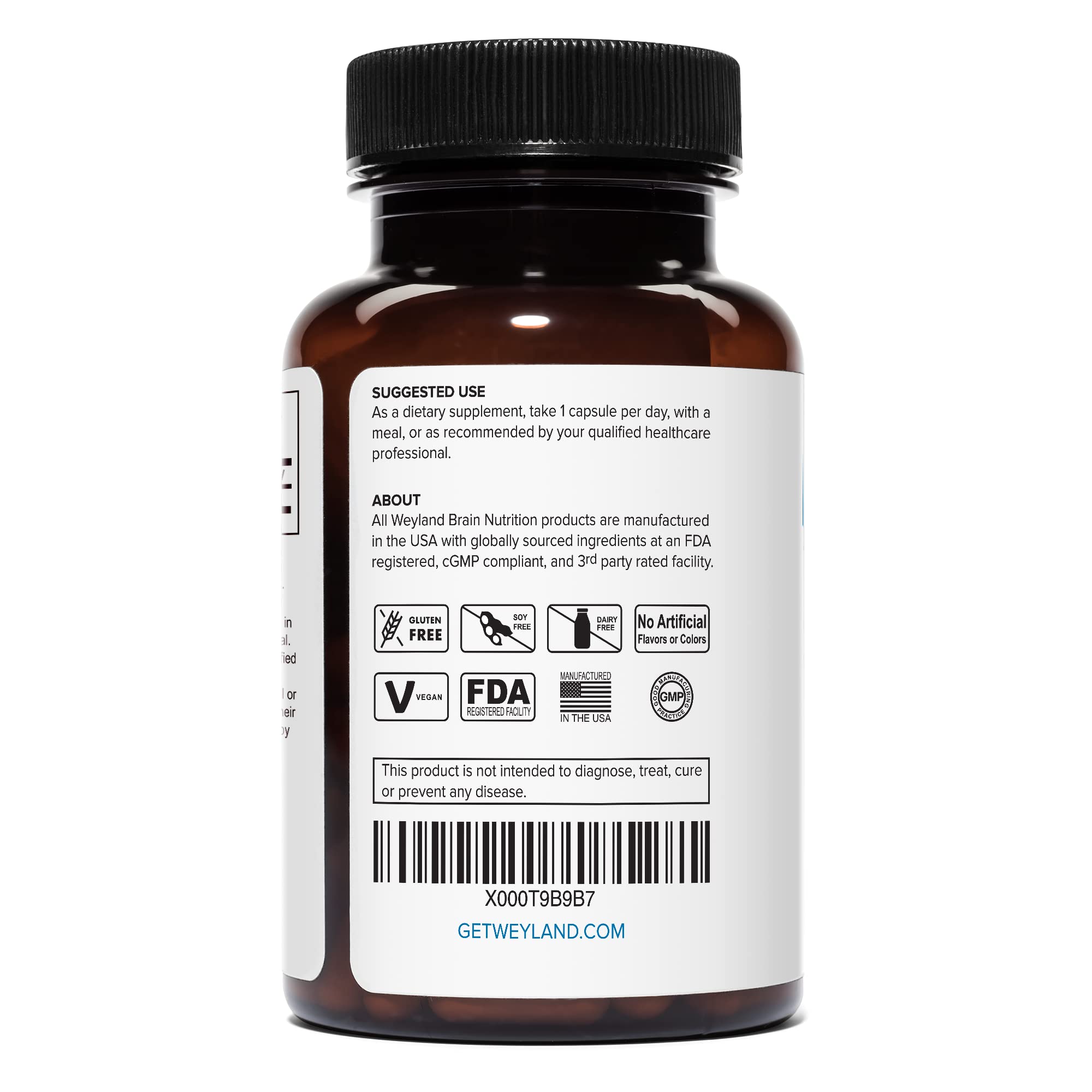 Weyland Brain Nutrition: Lithium Orotate 10mg (1 Bottle), 60 Vegetarian Weyland Brain Nutrition buy supplements canada