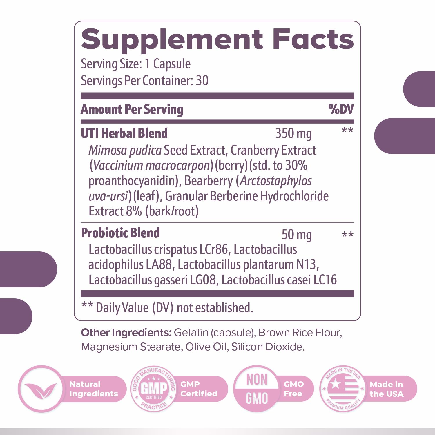 Femipro Bladder Control Supplements for Women & Men, Natural Herb & Probiotic Blend, Supports Urinary Tract Health & Microbiome Balance | Made in USA Non-GMO, 30 Capsules, 1 Month Supply Nature’s NutriWave buy supplements canada